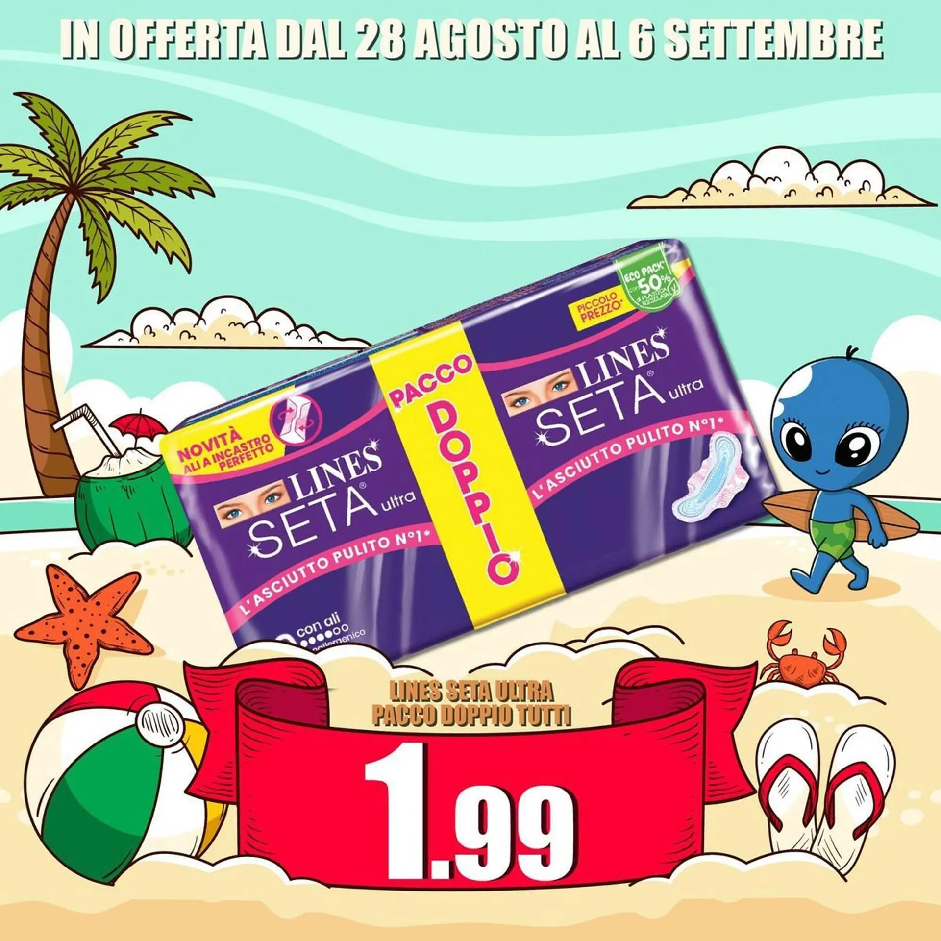 Volantino Pianeta Risparmio da 28 agosto a 6 settembre di 2025 - Pagina del volantino 2