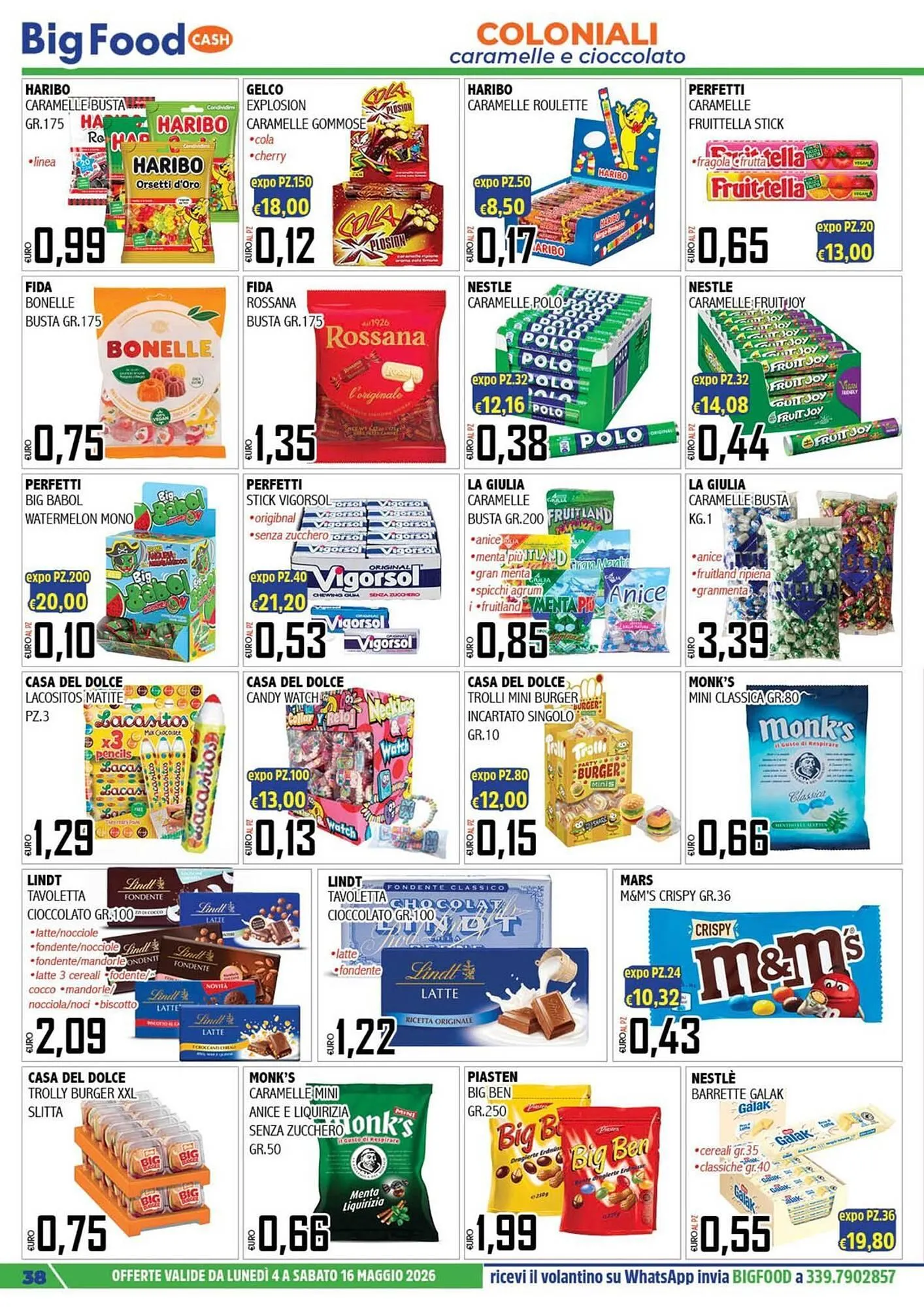 Volantino Big Food da 4 maggio a 16 maggio di 2026 - Pagina del volantino 38