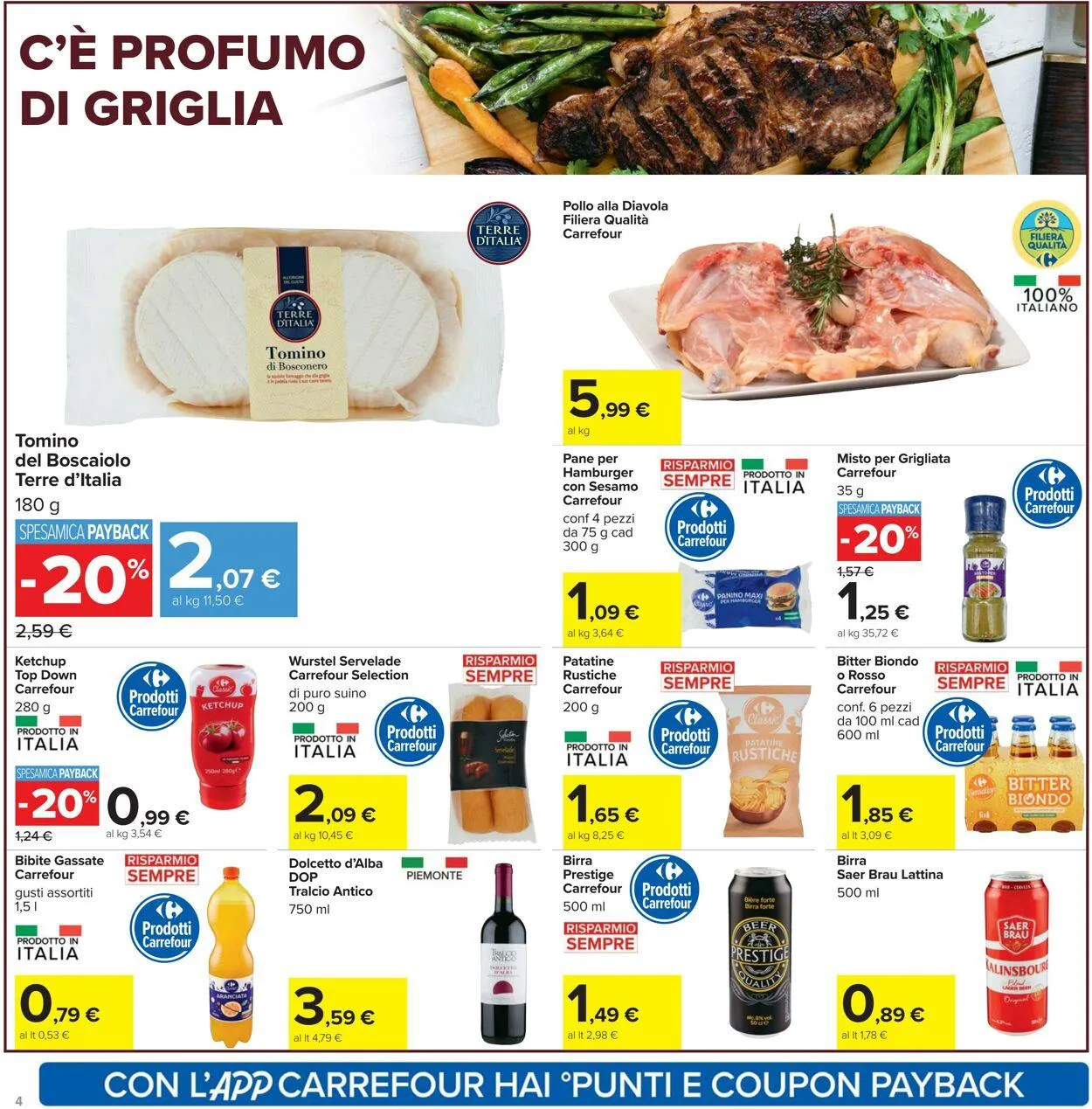 Carrefour Volantino attuale da 7 agosto a 20 agosto di 2025 - Pagina del volantino 4