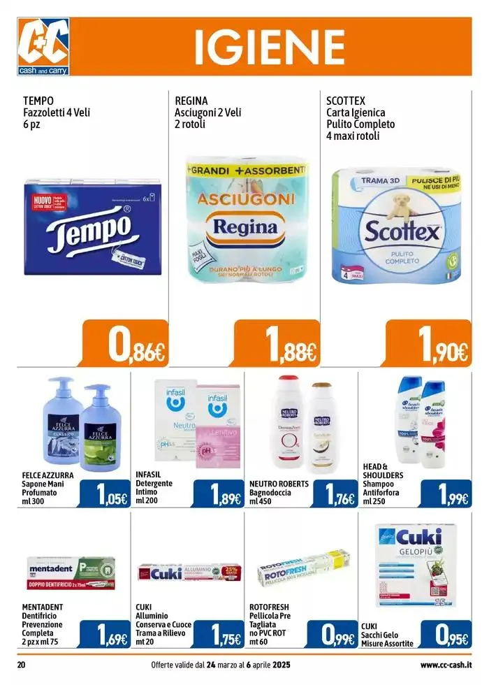 Affari speciali da 24 marzo a 6 aprile di 2025 - Pagina del volantino 20