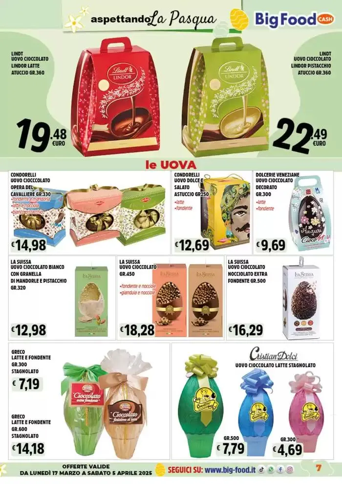 Aspenttando la pasqua da 17 marzo a 5 aprile di 2025 - Pagina del volantino 7