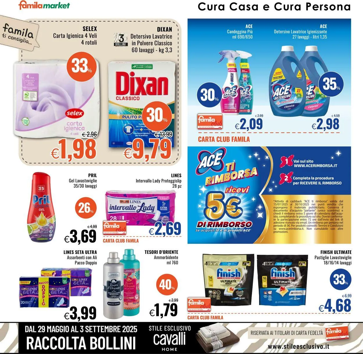 Famila Volantino attuale da 31 luglio a 20 agosto di 2025 - Pagina del volantino 18