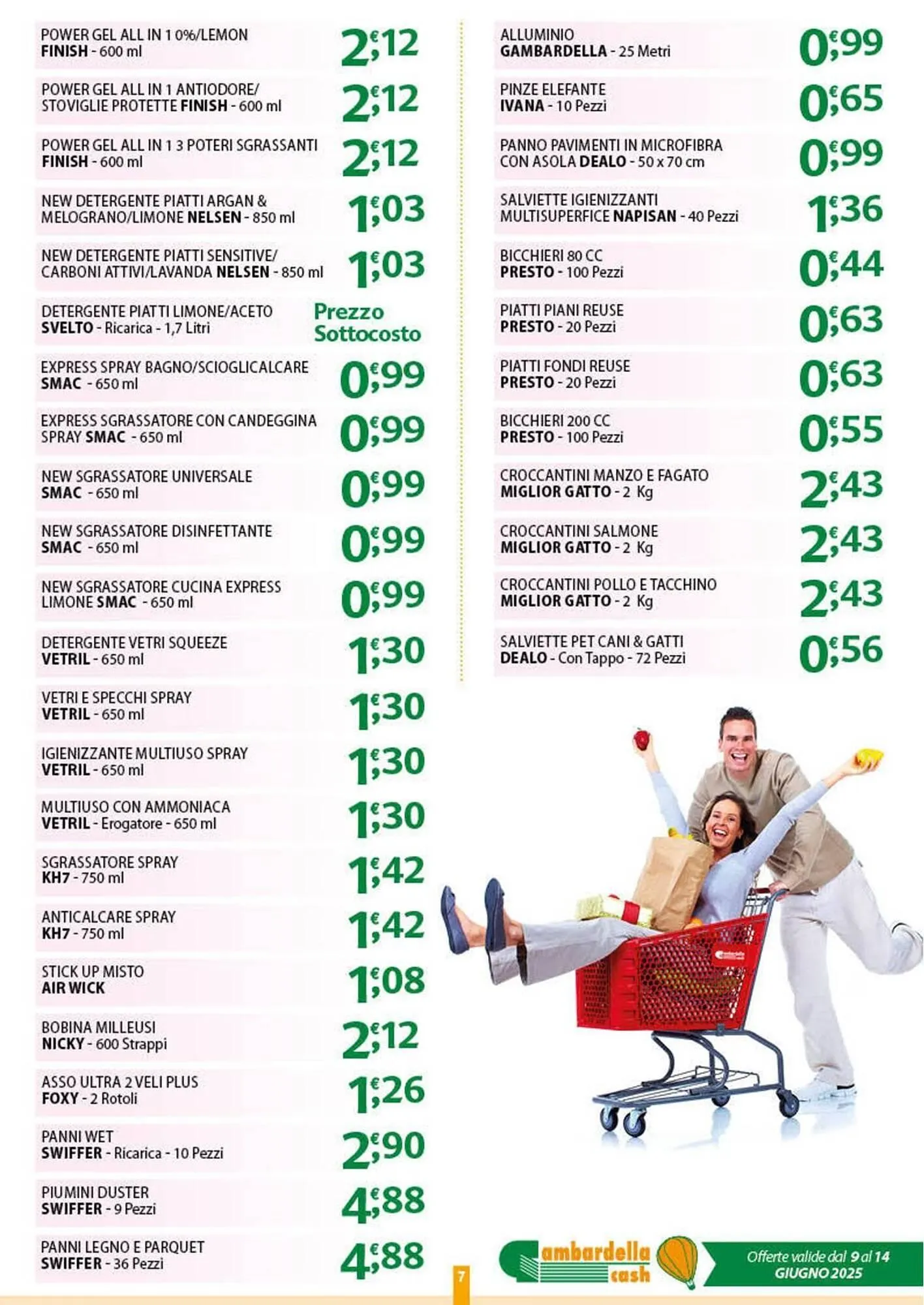 Volantino Gambardella Cash da 9 giugno a 14 giugno di 2025 - Pagina del volantino 7