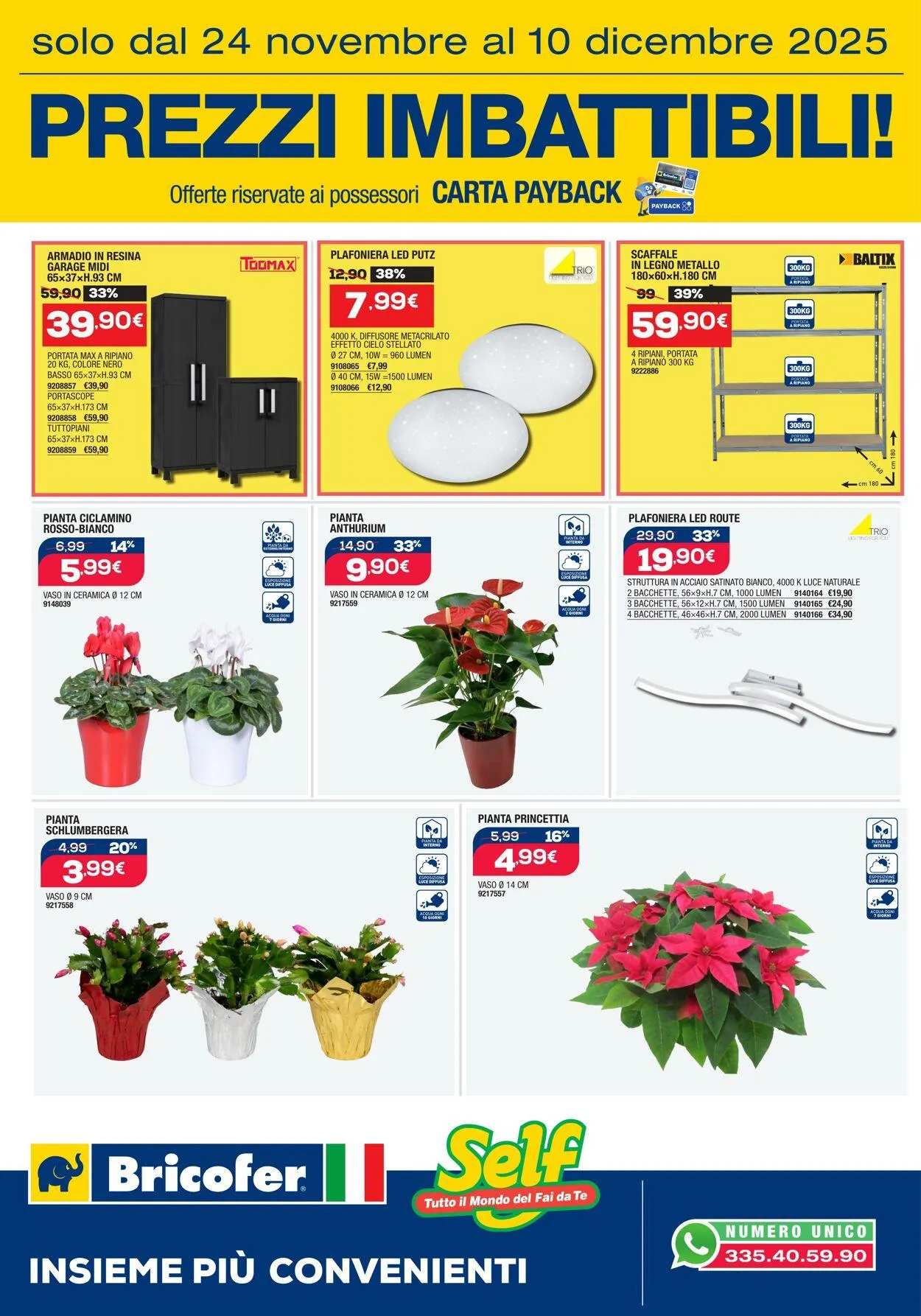Bricofer - Modica Volantino attuale da 9 dicembre a 23 dicembre di 2025 - Pagina del volantino 1
