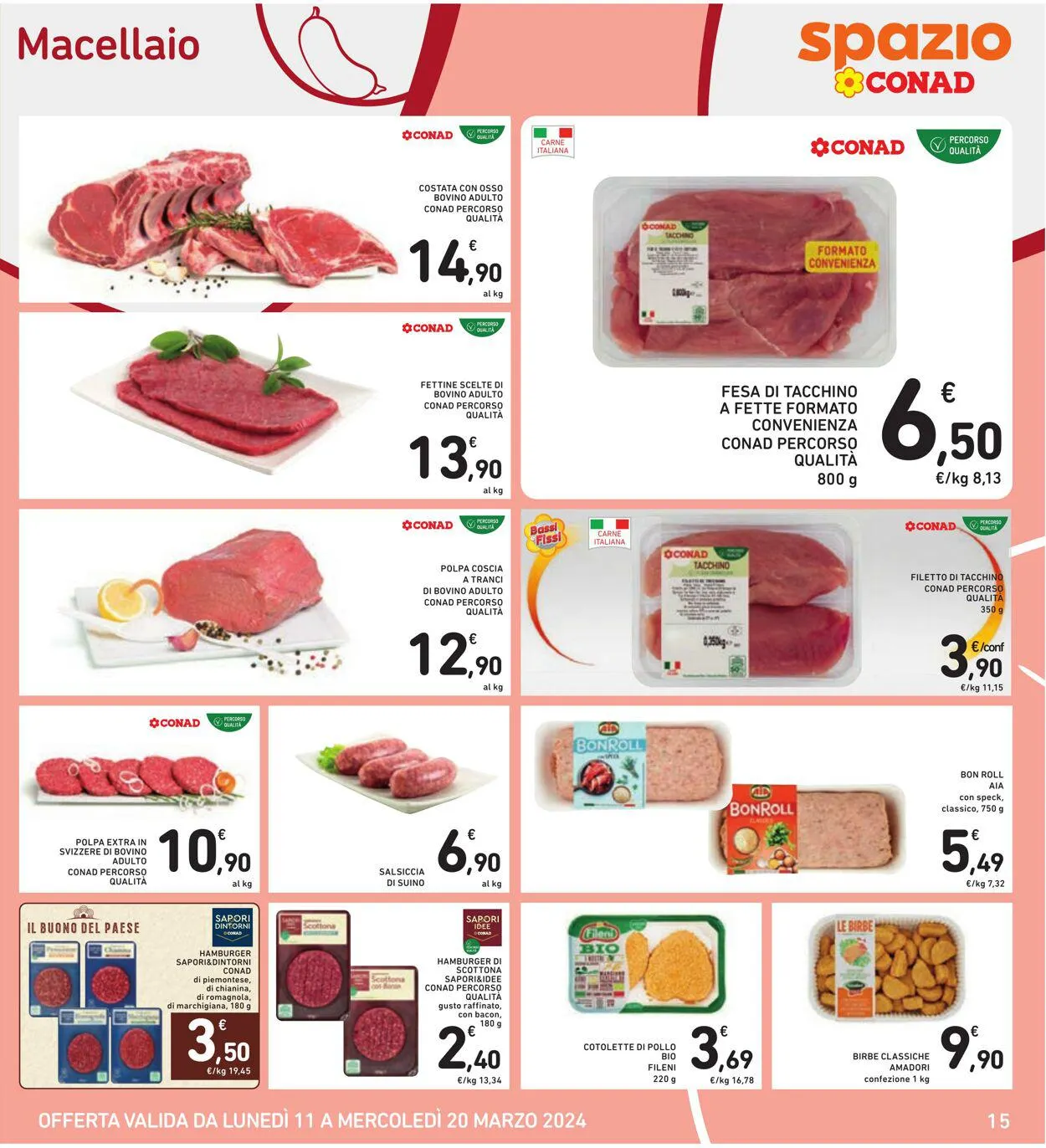 Conad - Spazio - Milano Volantino attuale da 11 marzo a 20 marzo di 2024 - Pagina del volantino 15