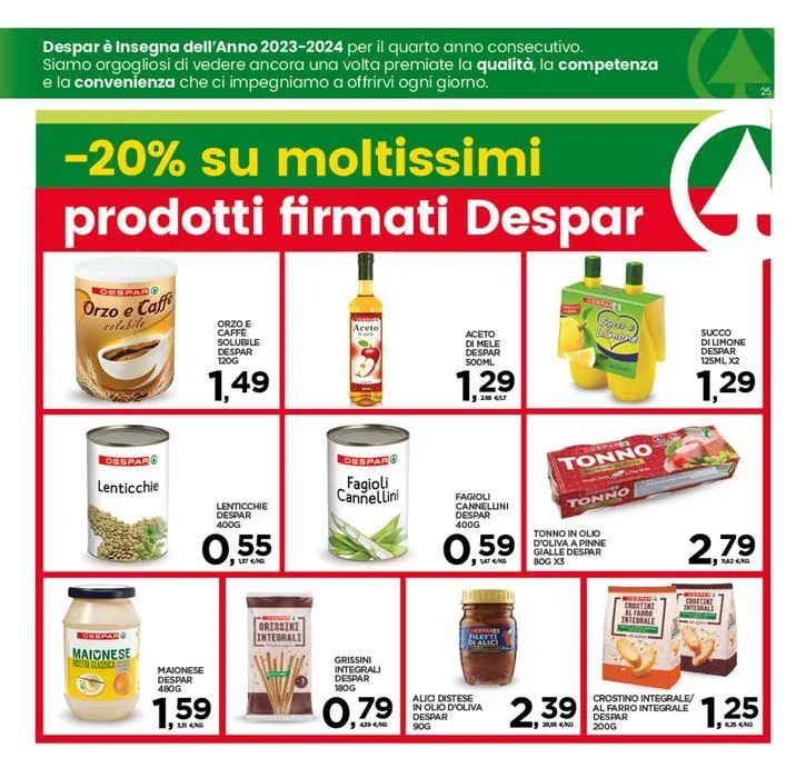 Occasioni d'estate da 19 agosto a 29 dicembre di 2024 - Pagina del volantino 25