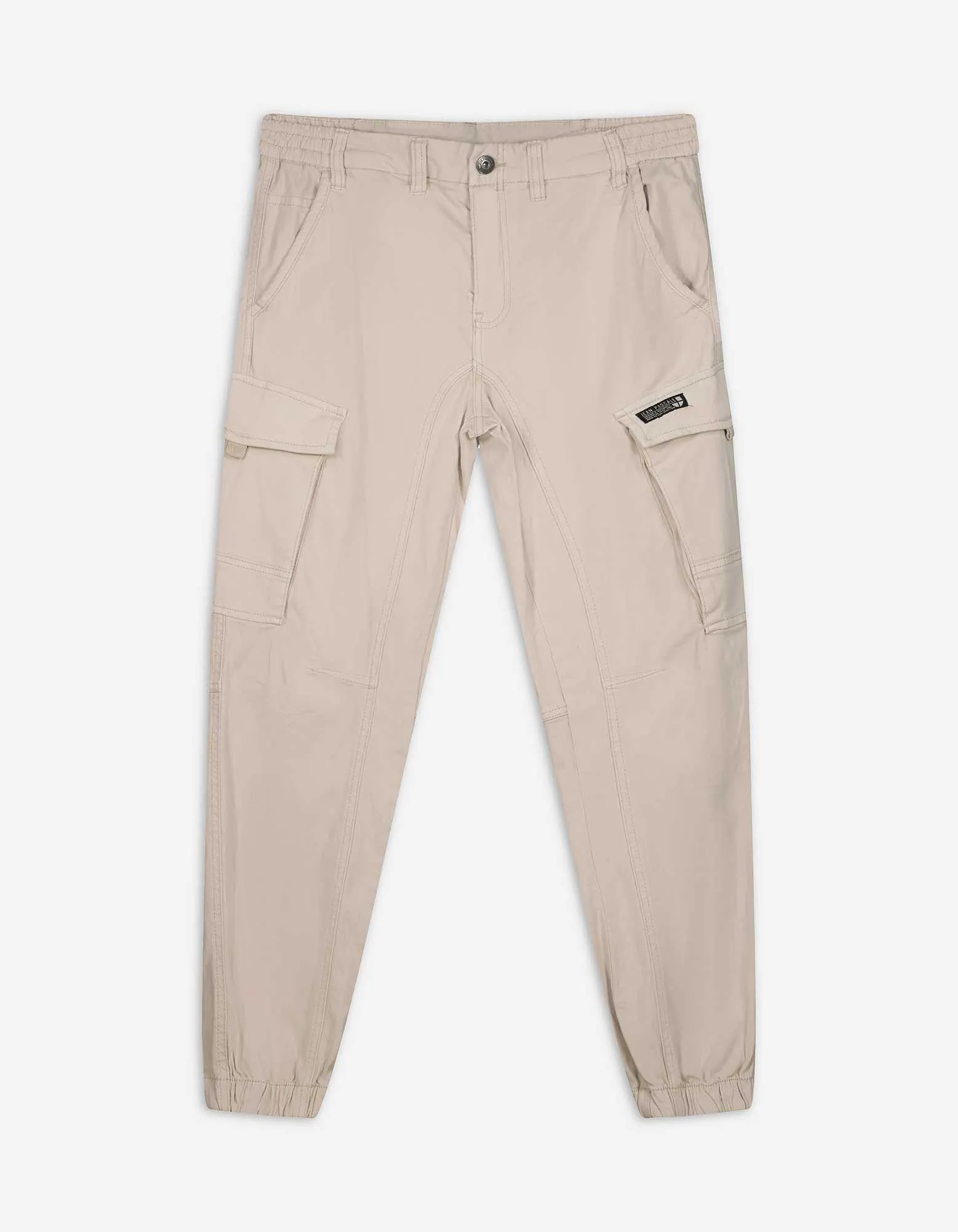 Pantaloni cargo - Vita regolare - beige