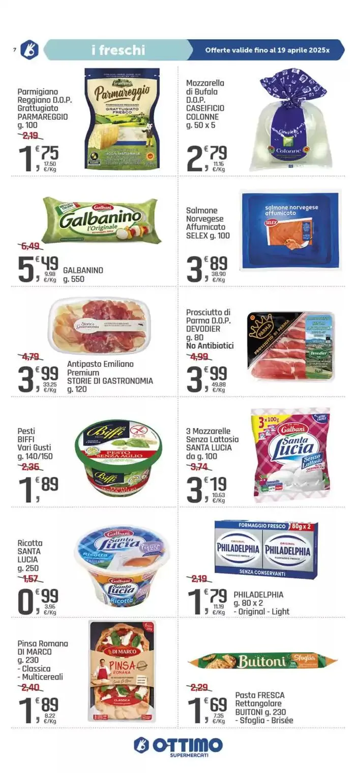 Offerte valide dal 9 al 19 Aprile 2025 da 15 aprile a 19 aprile di 2025 - Pagina del volantino 7