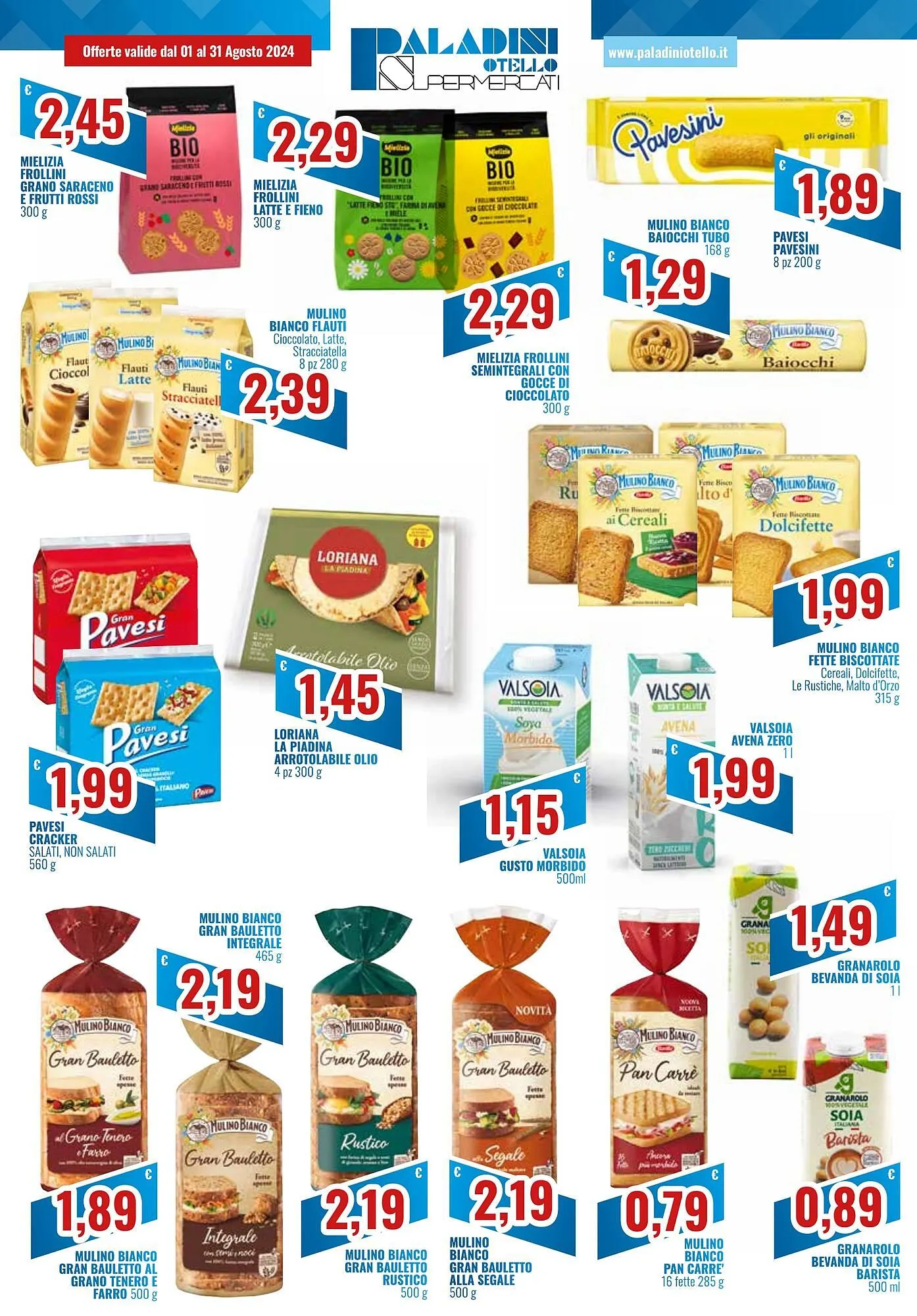Volantino Paladini Otello Supermercato da 7 agosto a 31 agosto di 2024 - Pagina del volantino 5