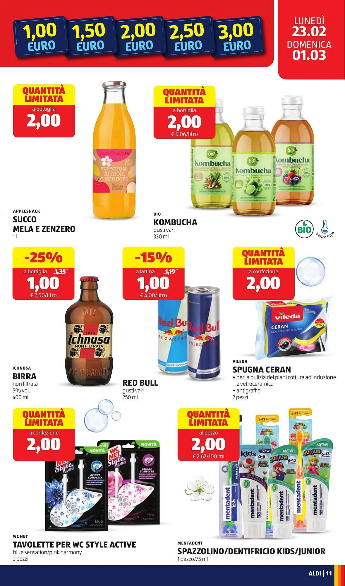 Volantino ALDI da 23 febbraio a 1 marzo di 2026 - Pagina del volantino 11
