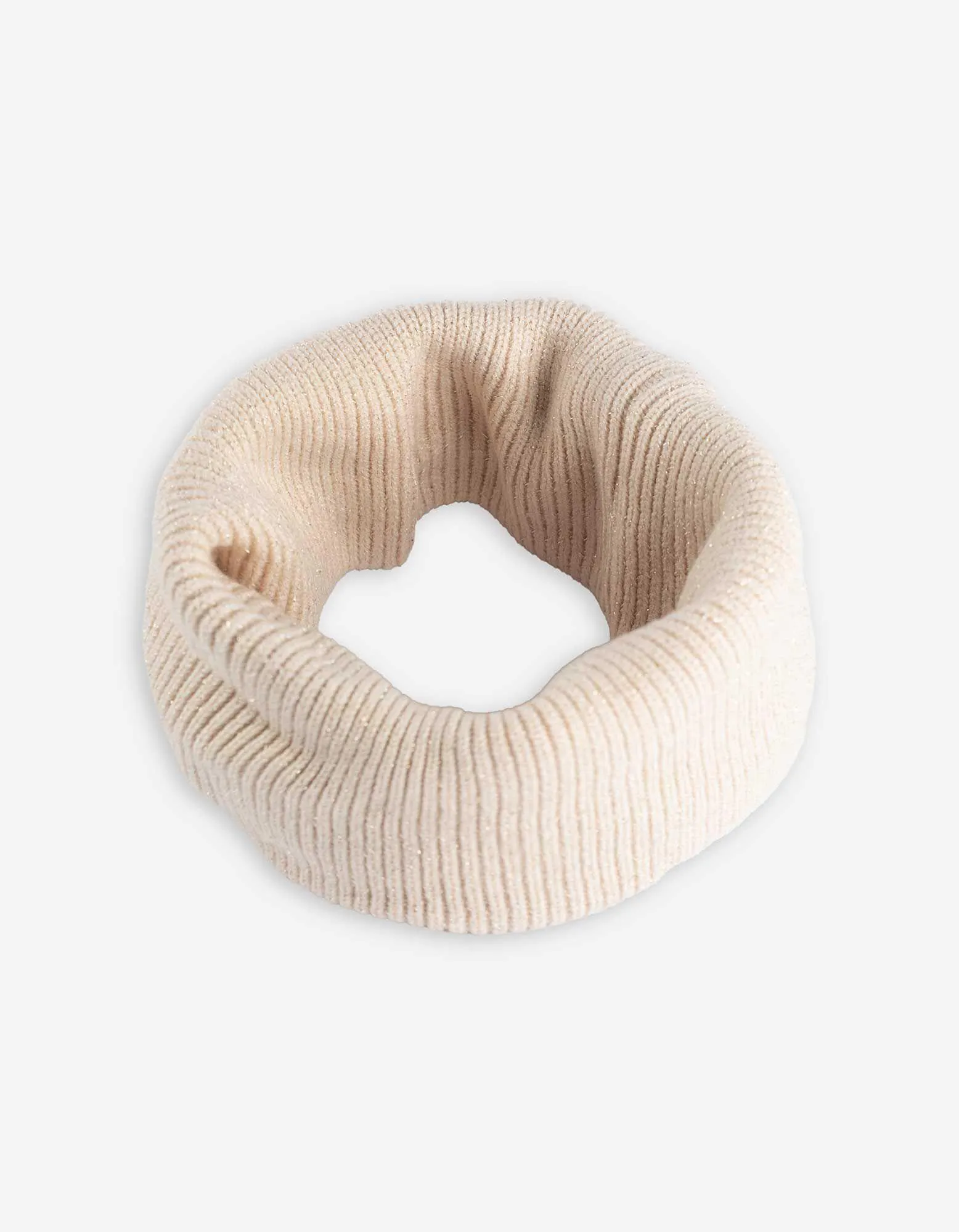 Sciarpa ad anello - Misto viscosa - beige