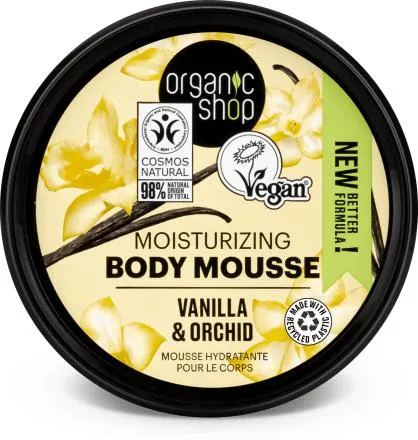 Mousse per il corpo - vaniglia Bourbon, 250 ml