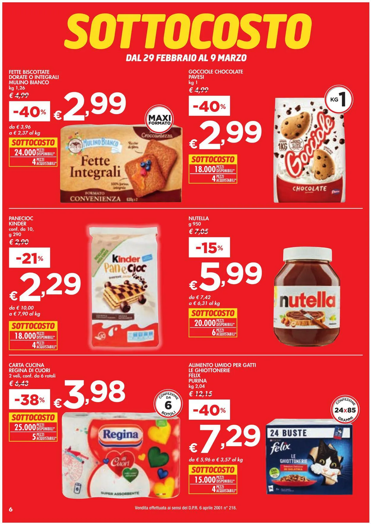 bennet Volantino attuale da 29 febbraio a 9 marzo di 2024 - Pagina del volantino 7