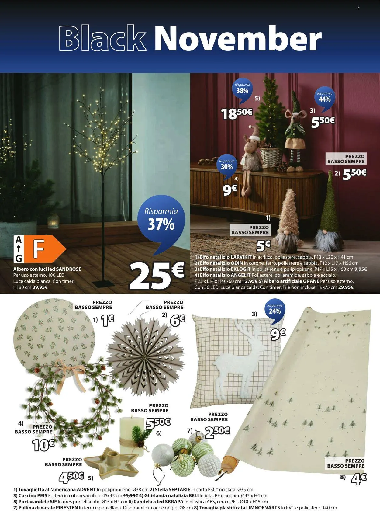 Jysk Volantino attuale da 1 novembre a 15 novembre di 2025 - Pagina del volantino 6