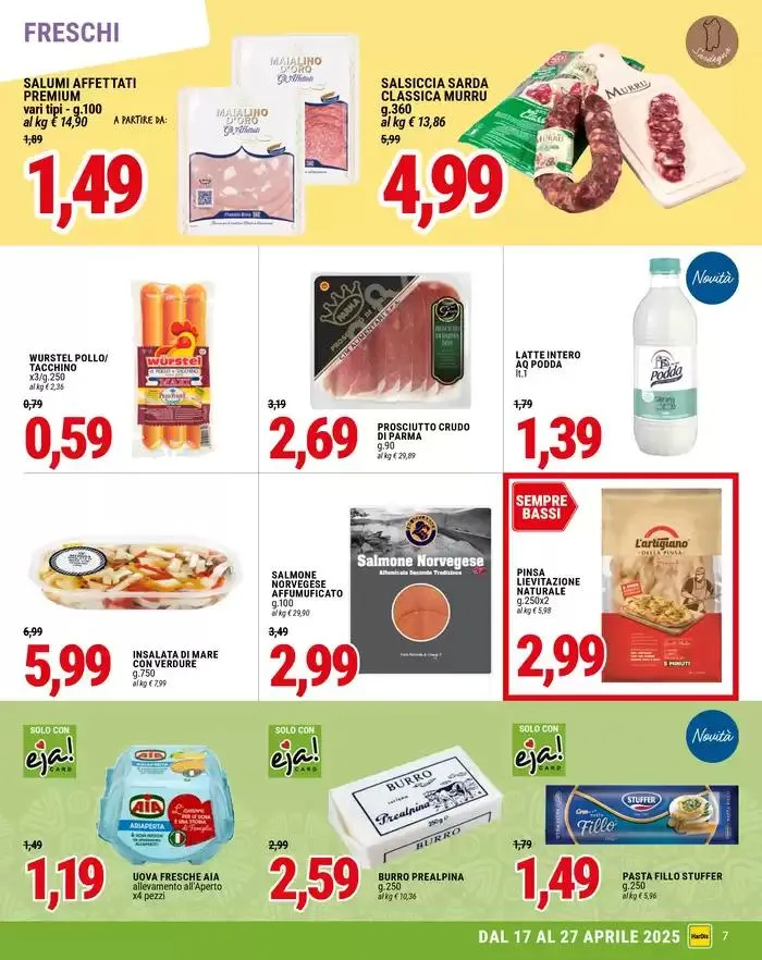 Buona Pasqua da 17 aprile a 27 aprile di 2025 - Pagina del volantino 7