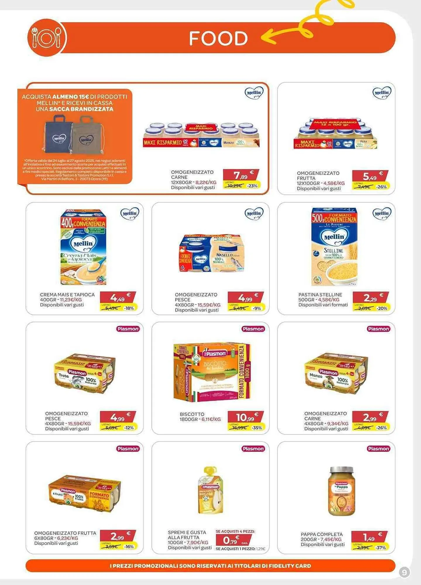 Volantino Bimbo Store da 24 luglio a 27 agosto di 2025 - Pagina del volantino 9