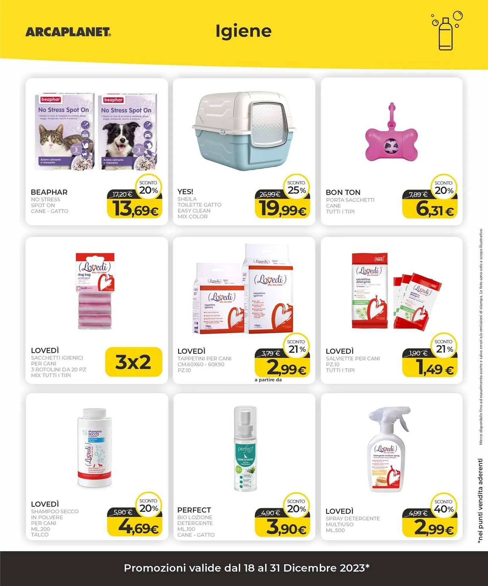 Volantino Arcaplanet da 18 dicembre a 31 dicembre di 2023 - Pagina del volantino 31