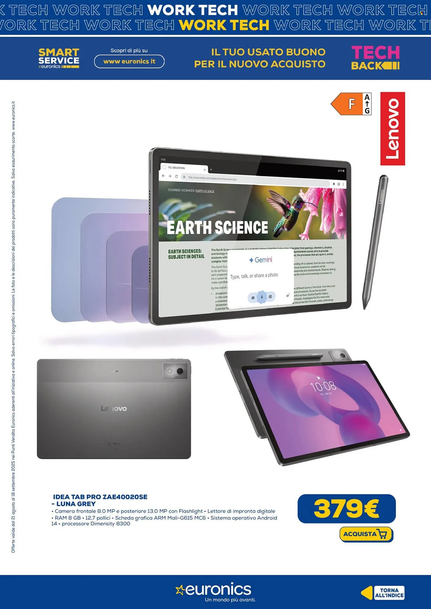 Volantino Euronics da 21 agosto a 18 settembre di 2025 - Pagina del volantino 14