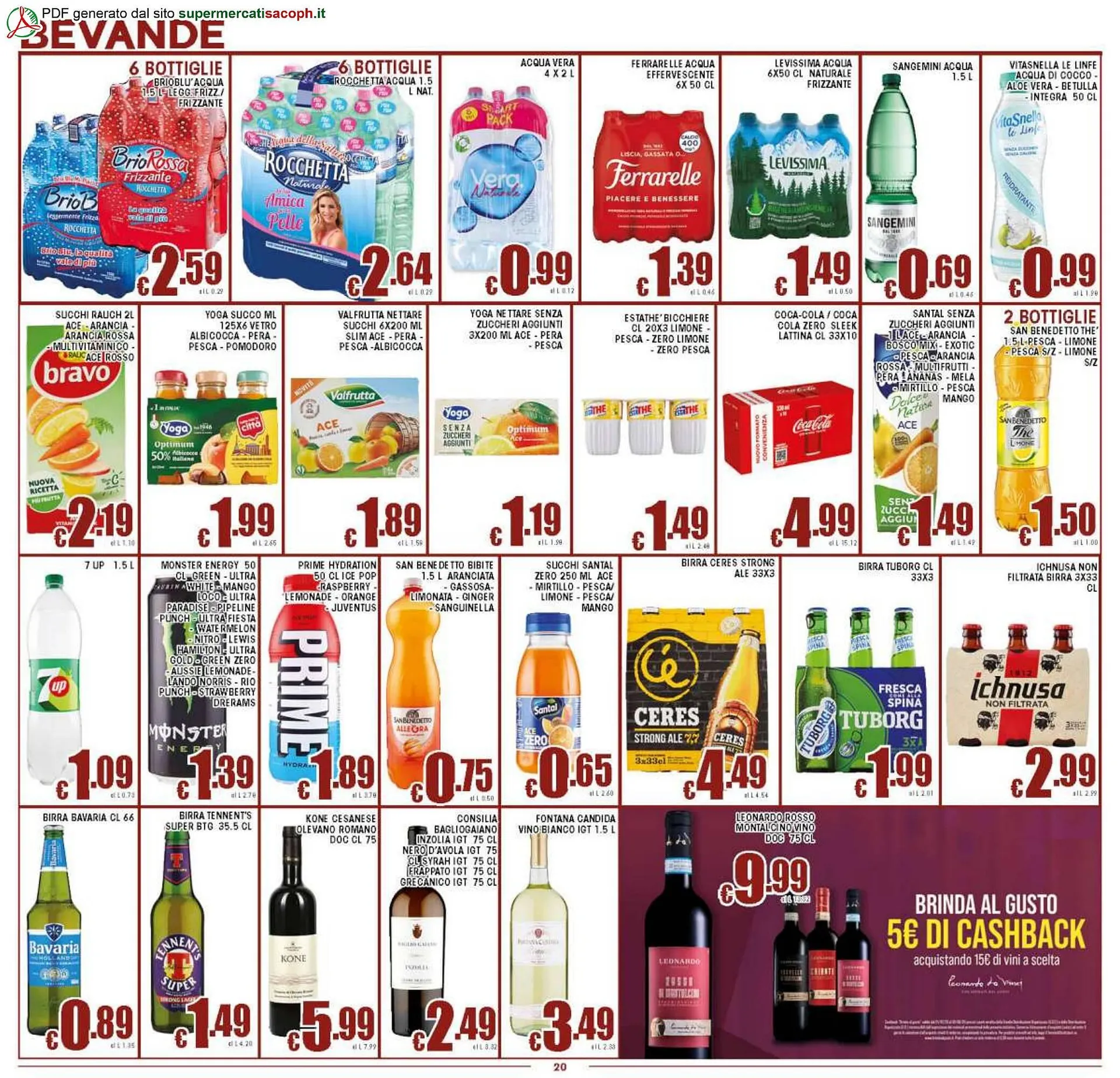 Volantino Sacoph da 17 marzo a 26 marzo di 2026 - Pagina del volantino 20