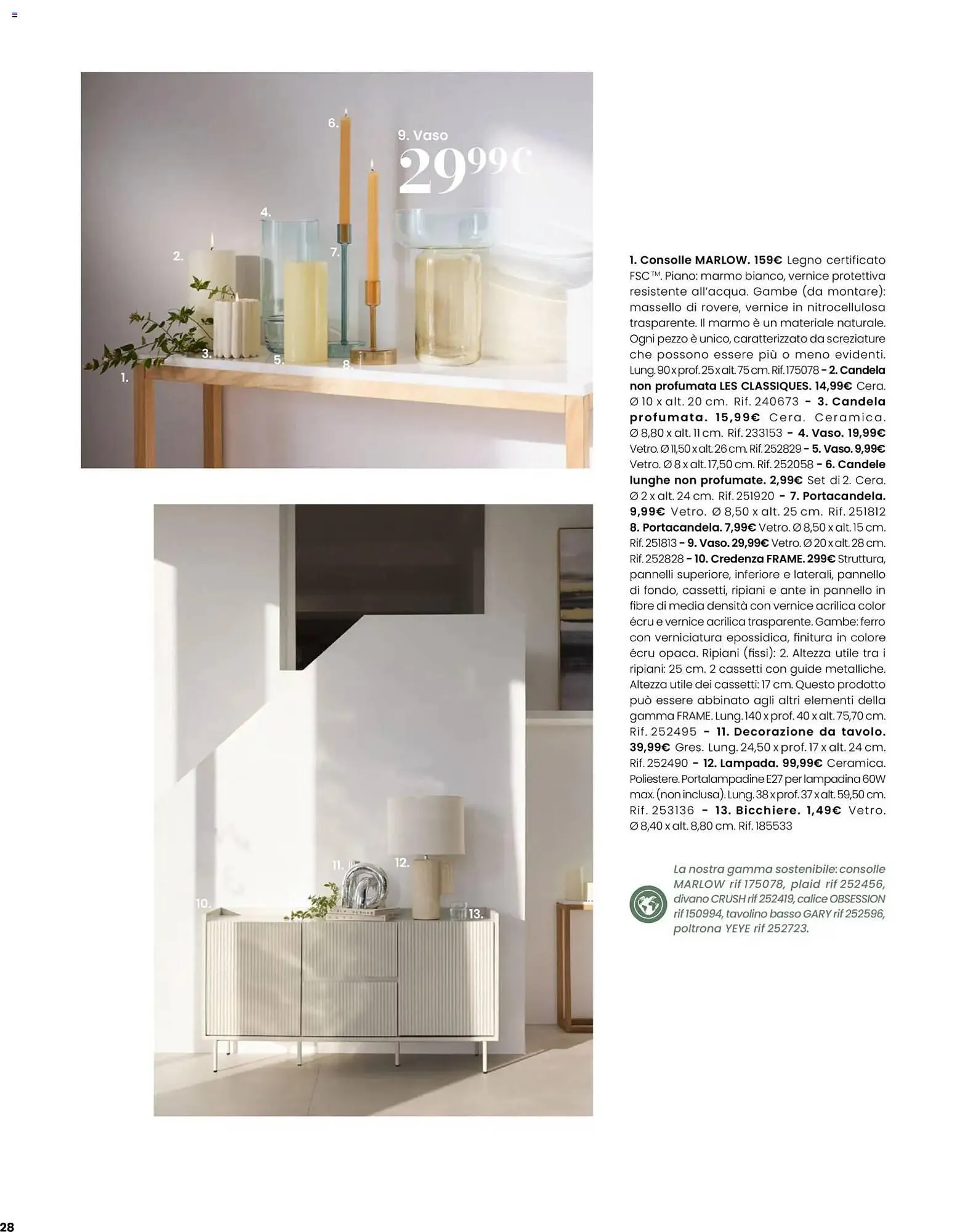 Volantino Maisons du Monde da 12 marzo a 30 settembre di 2026 - Pagina del volantino 28