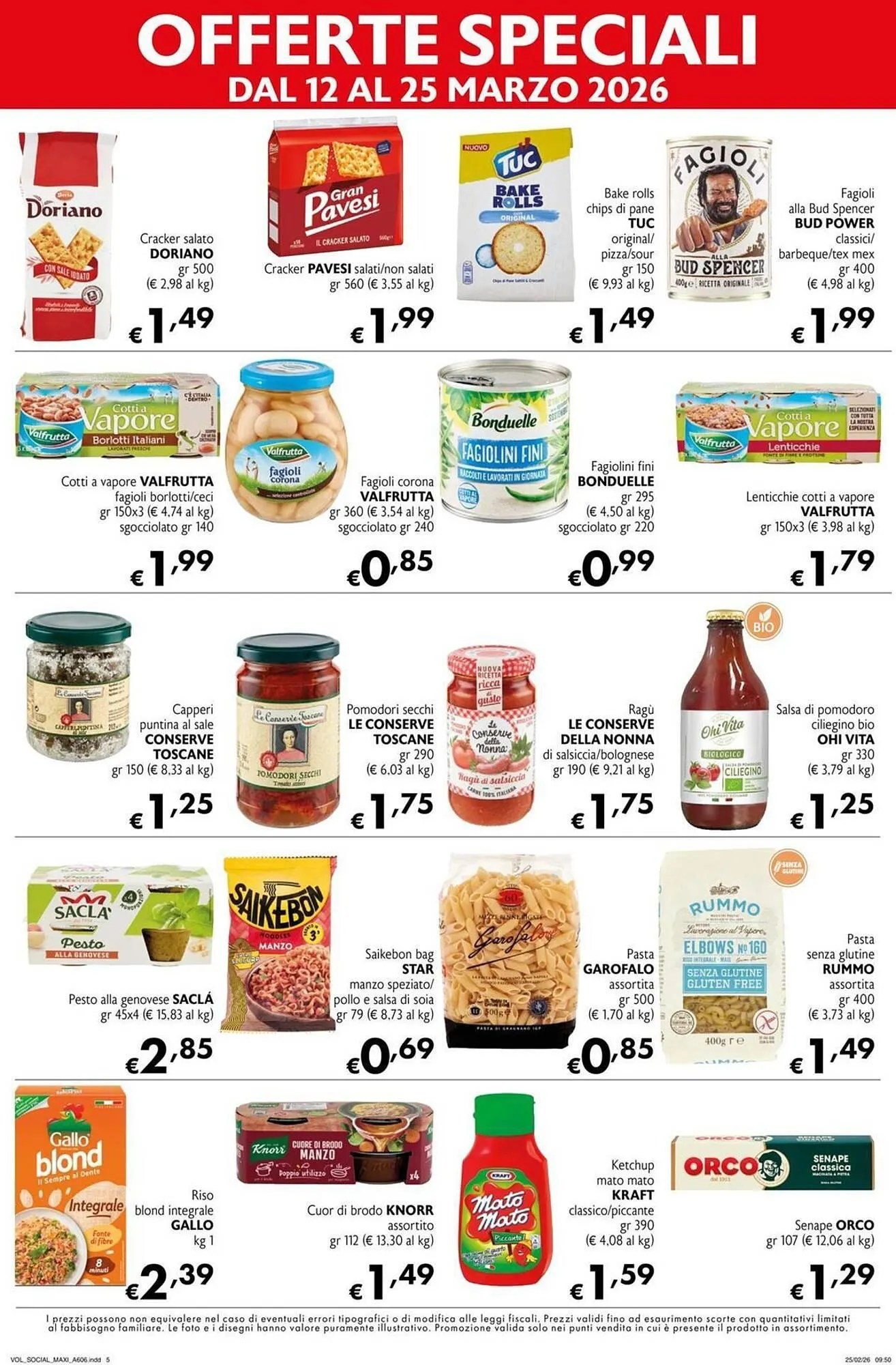Volantino Maxi Supermercati da 12 marzo a 25 marzo di 2026 - Pagina del volantino 5