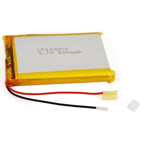 Batteria ai polimeri di litio 3,7V 5000 mAh – passo 2,54mm