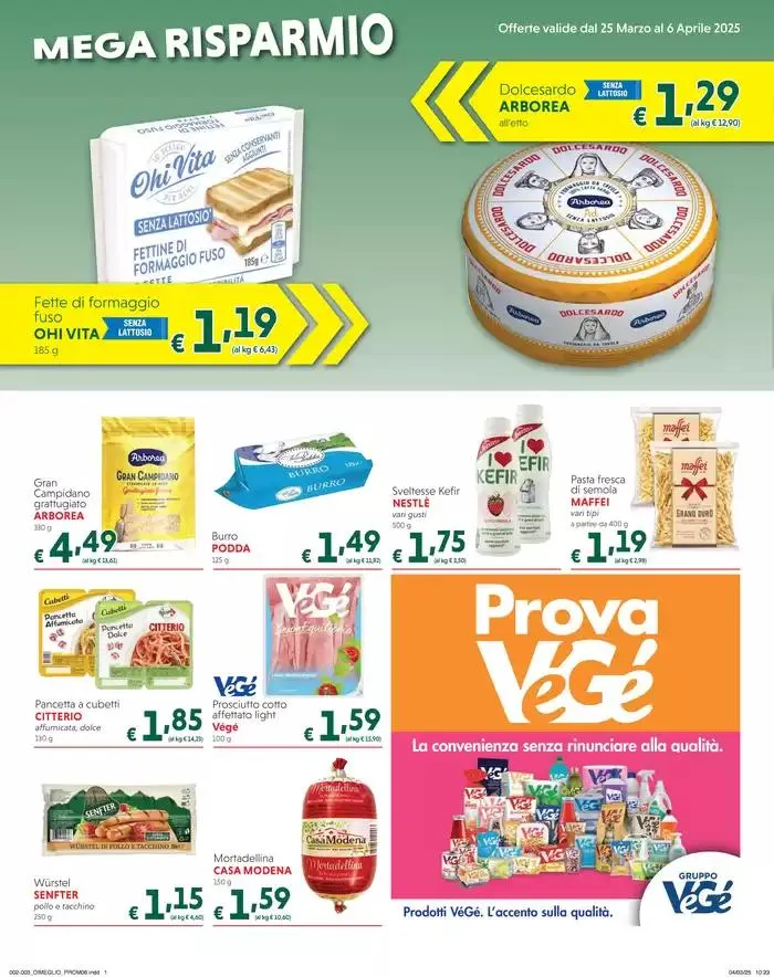 Offerte valide dal 25 marzo al 6 aprile da 25 marzo a 6 aprile di 2025 - Pagina del volantino 2