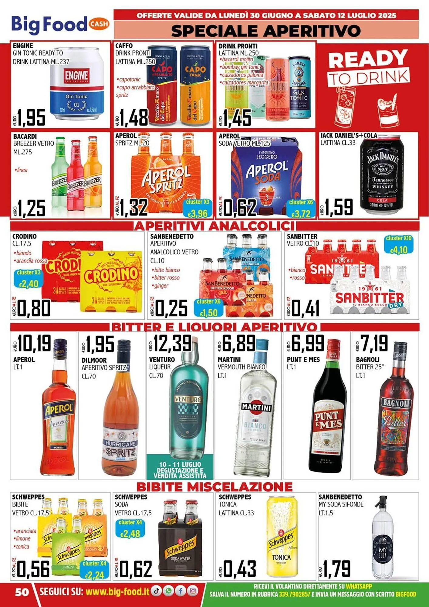 Volantino Big Food da 30 giugno a 12 luglio di 2025 - Pagina del volantino 50