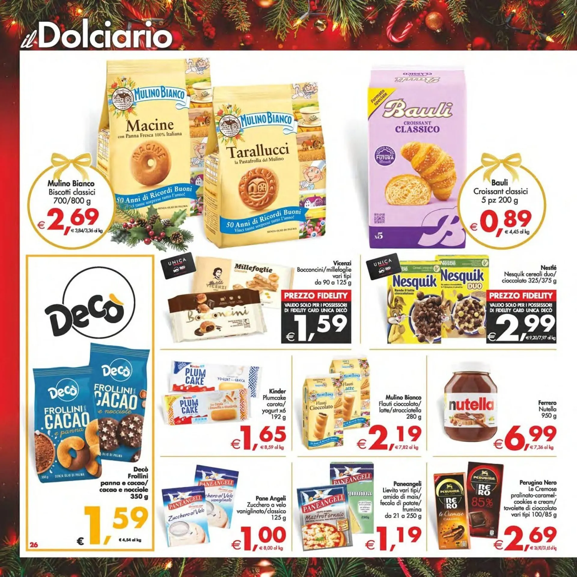 Volantino Deco Supermercati da 16 dicembre a 26 dicembre di 2025 - Pagina del volantino 26