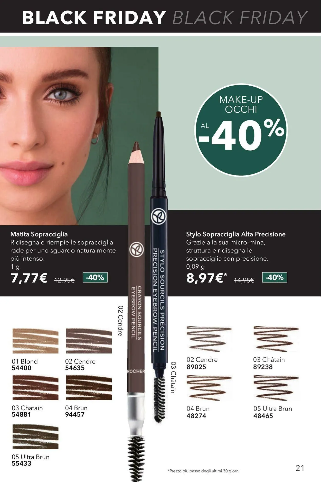 Yves Rocher Volantino attuale da 11 dicembre a 25 dicembre di 2025 - Pagina del volantino 21