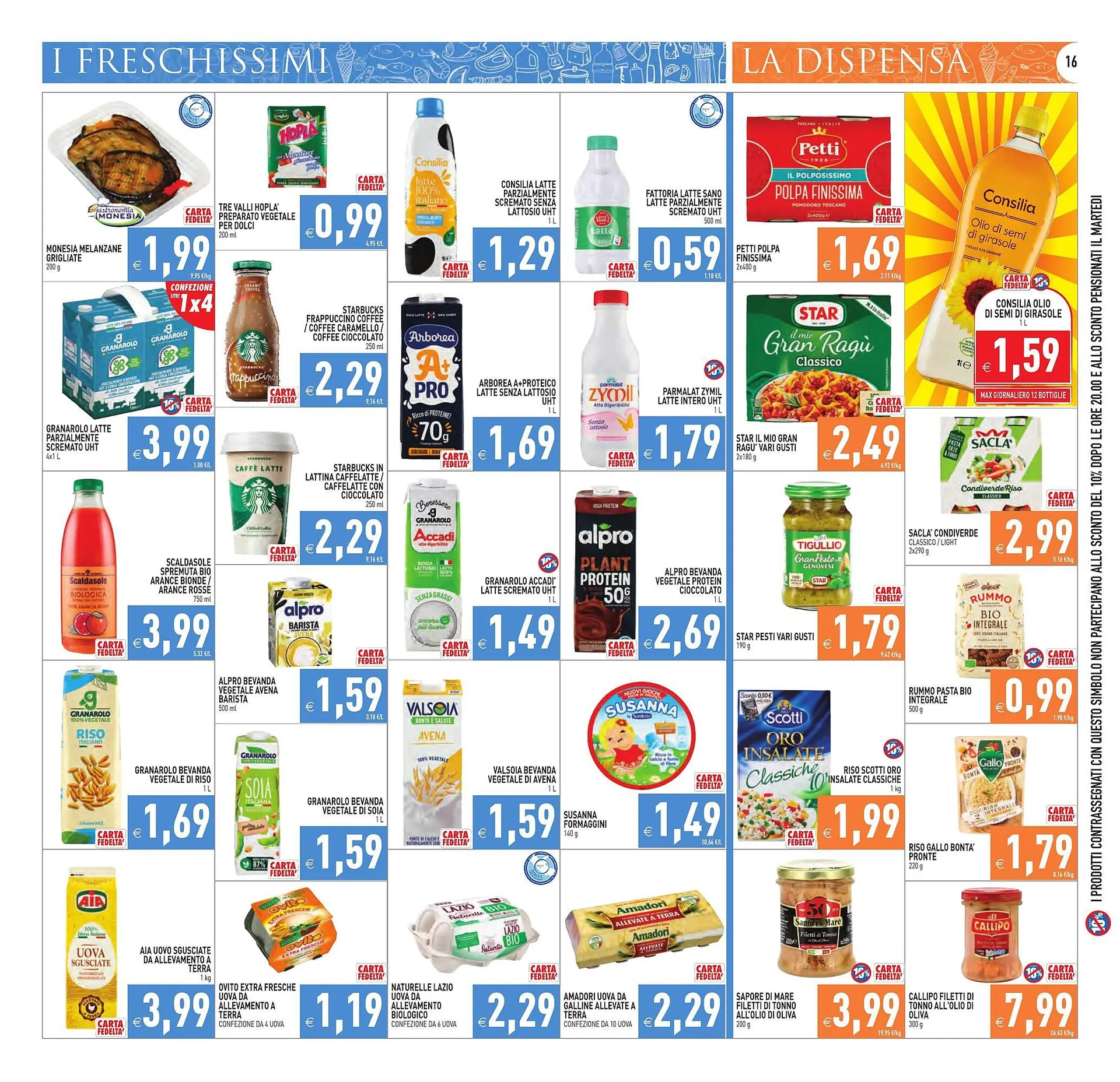 Volantino Supermercati Agorà da 18 agosto a 25 agosto di 2025 - Pagina del volantino 16