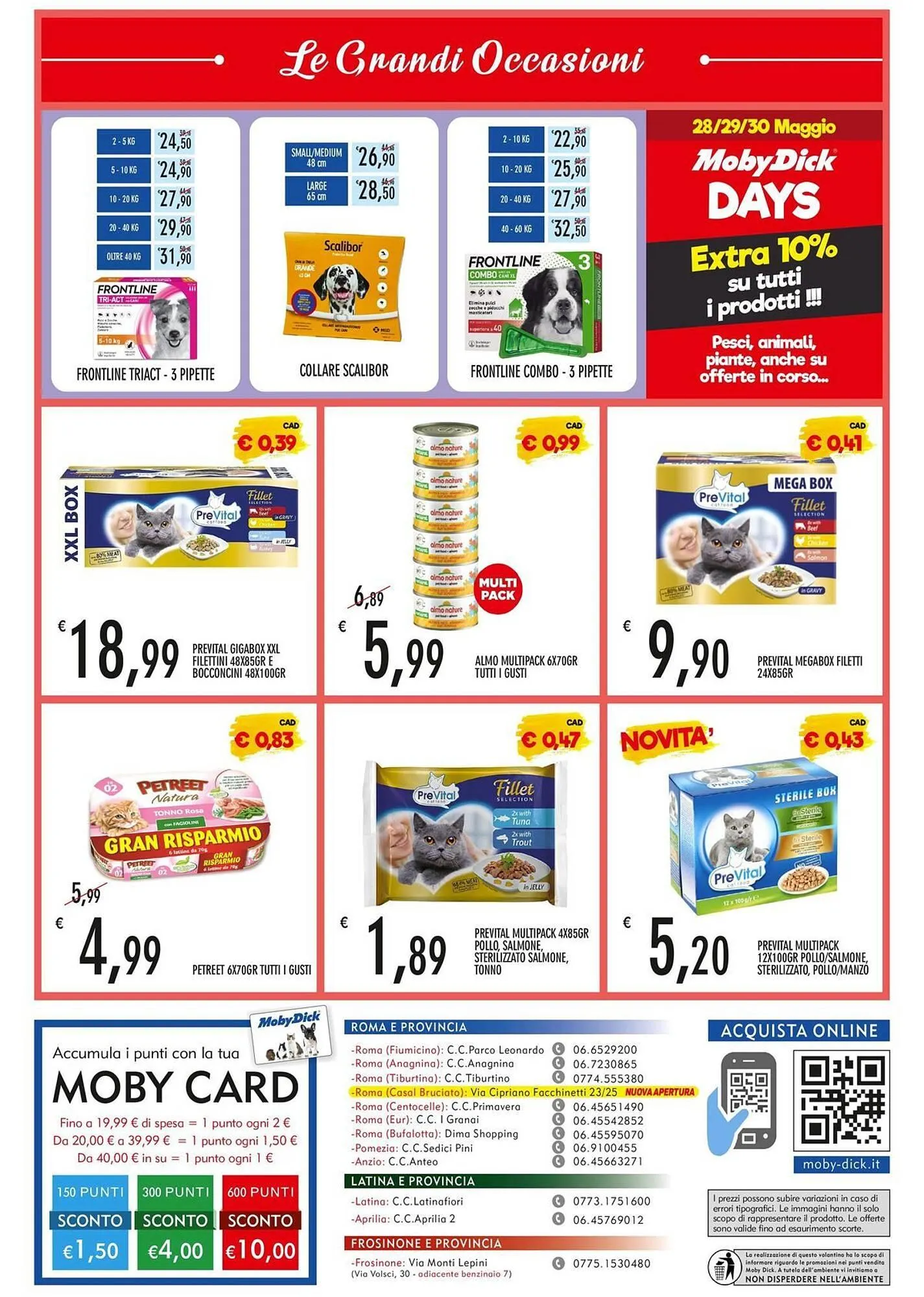 Volantino Moby Dick da 29 ottobre a 12 novembre di 2025 - Pagina del volantino 12