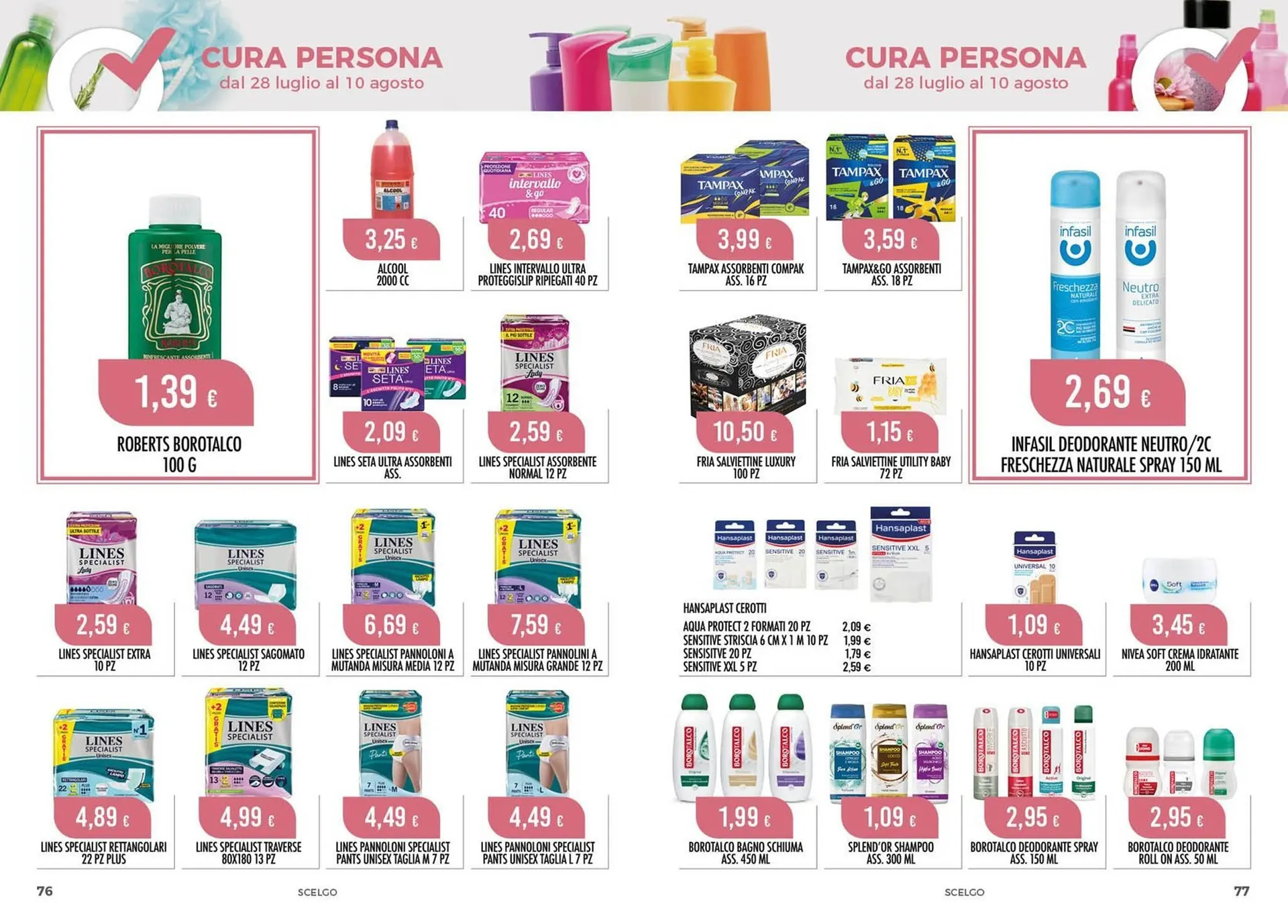 Volantino Scelgo da 28 luglio a 10 agosto di 2025 - Pagina del volantino 39