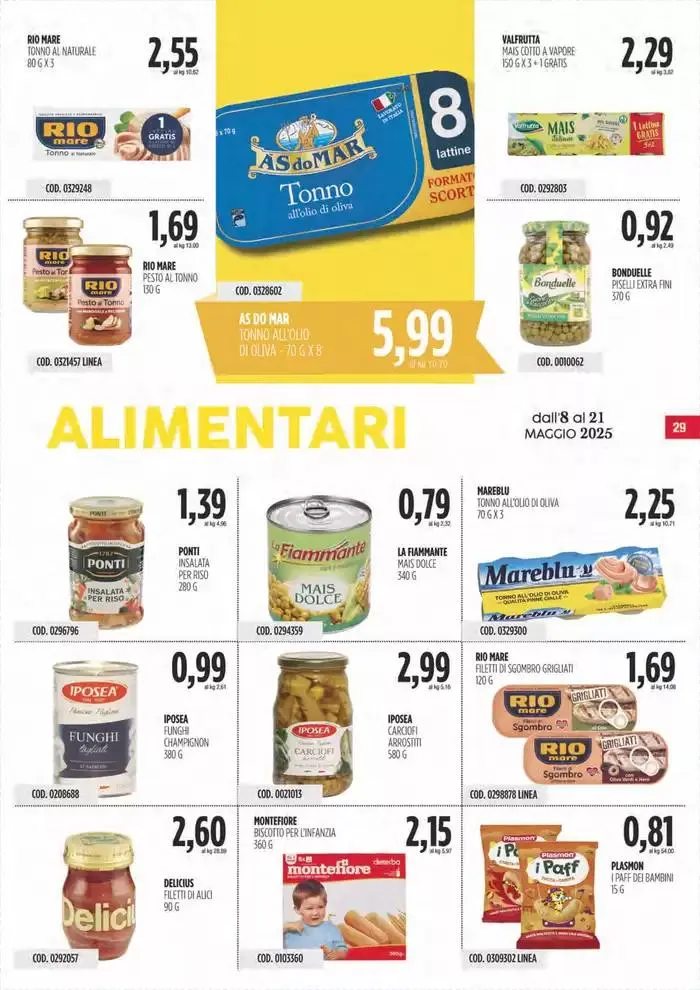 Offerte Carico Cash & Carry da 8 maggio a 21 maggio di 2025 - Pagina del volantino 29