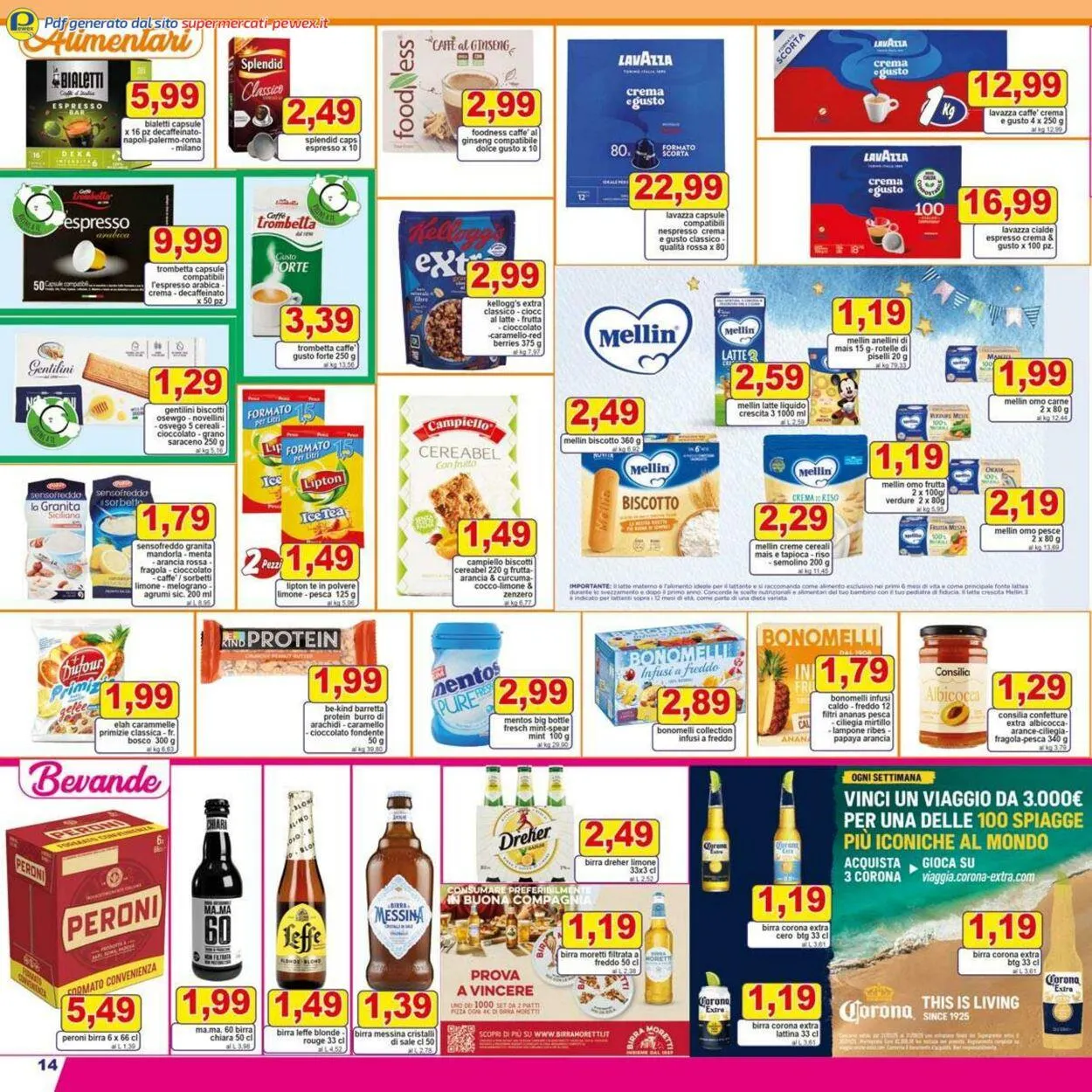 Pewex Volantino attuale da 25 luglio a 5 agosto di 2025 - Pagina del volantino 14