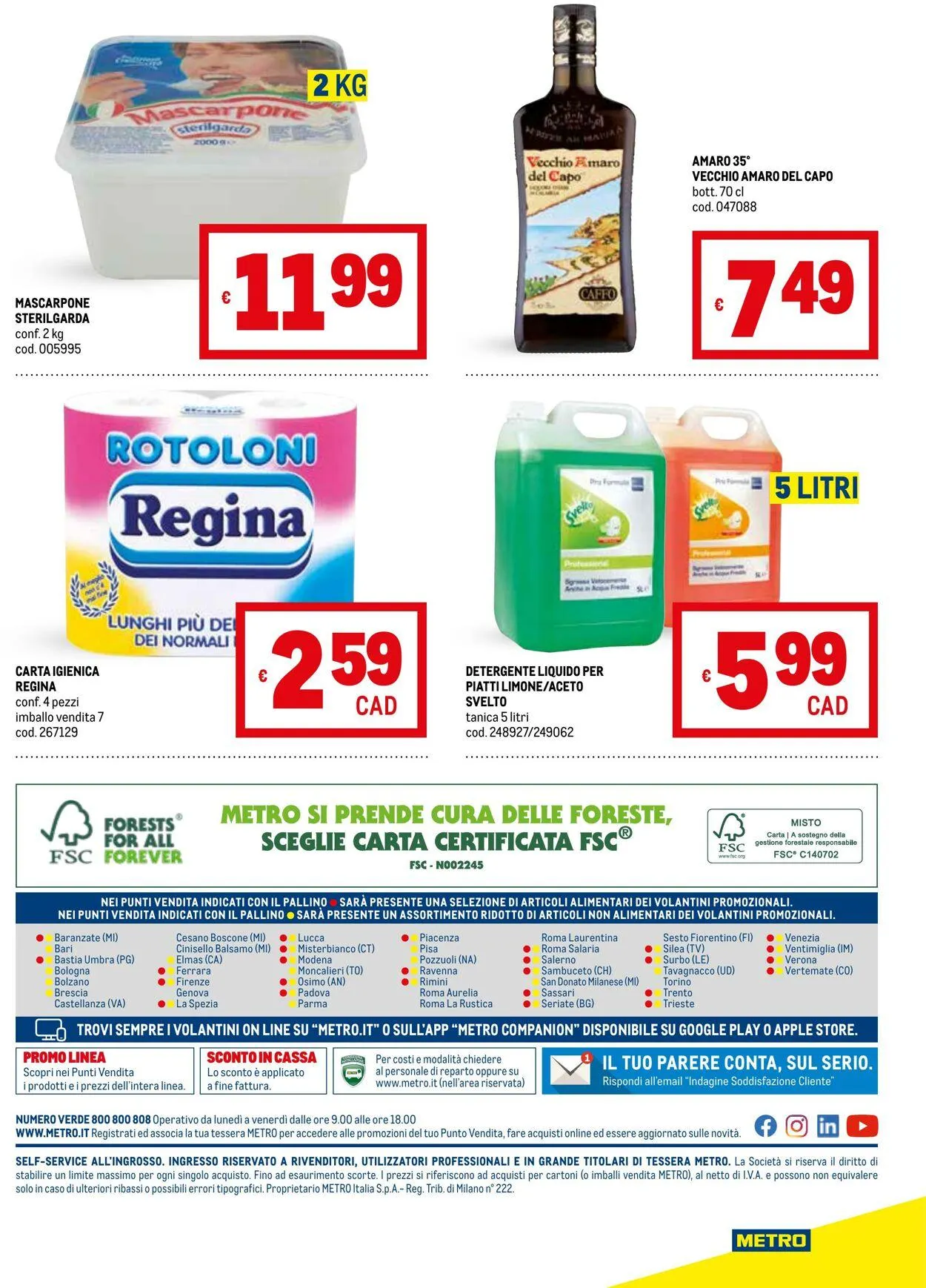 Metro Volantino attuale da 30 luglio a 13 agosto di 2025 - Pagina del volantino 40