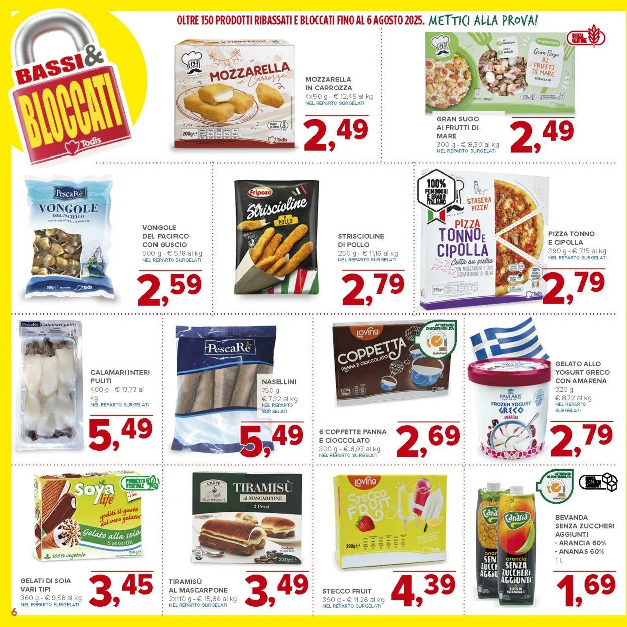 Todis Volantino attuale da 3 settembre a 17 settembre di 2025 - Pagina del volantino 6
