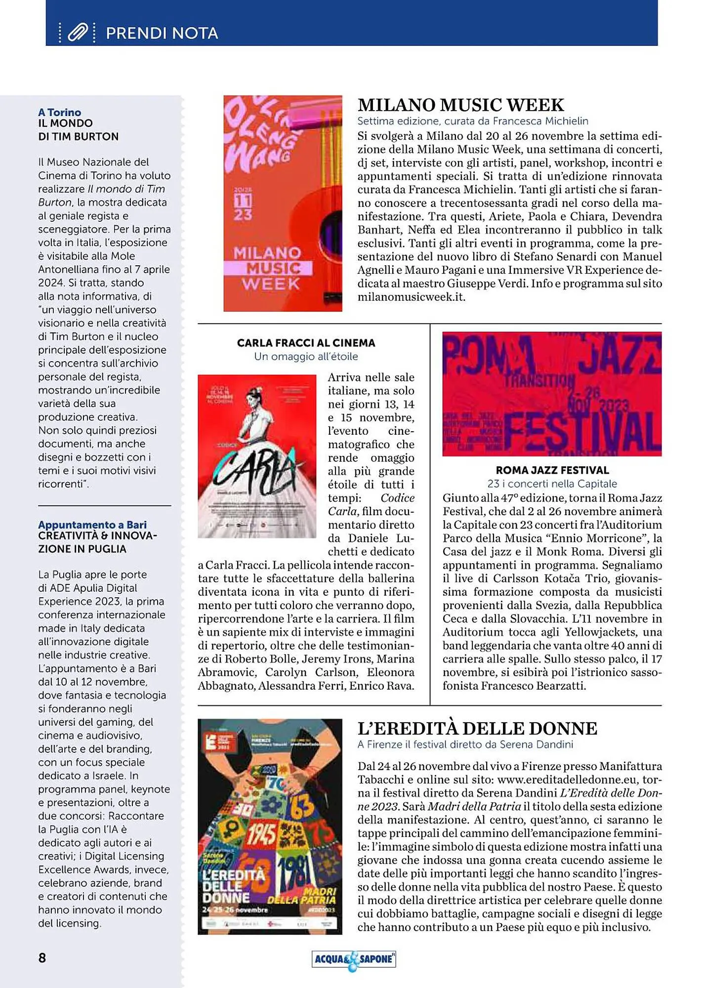 Volantino Acqua & Sapone da 13 novembre a 30 novembre di 2023 - Pagina del volantino 8