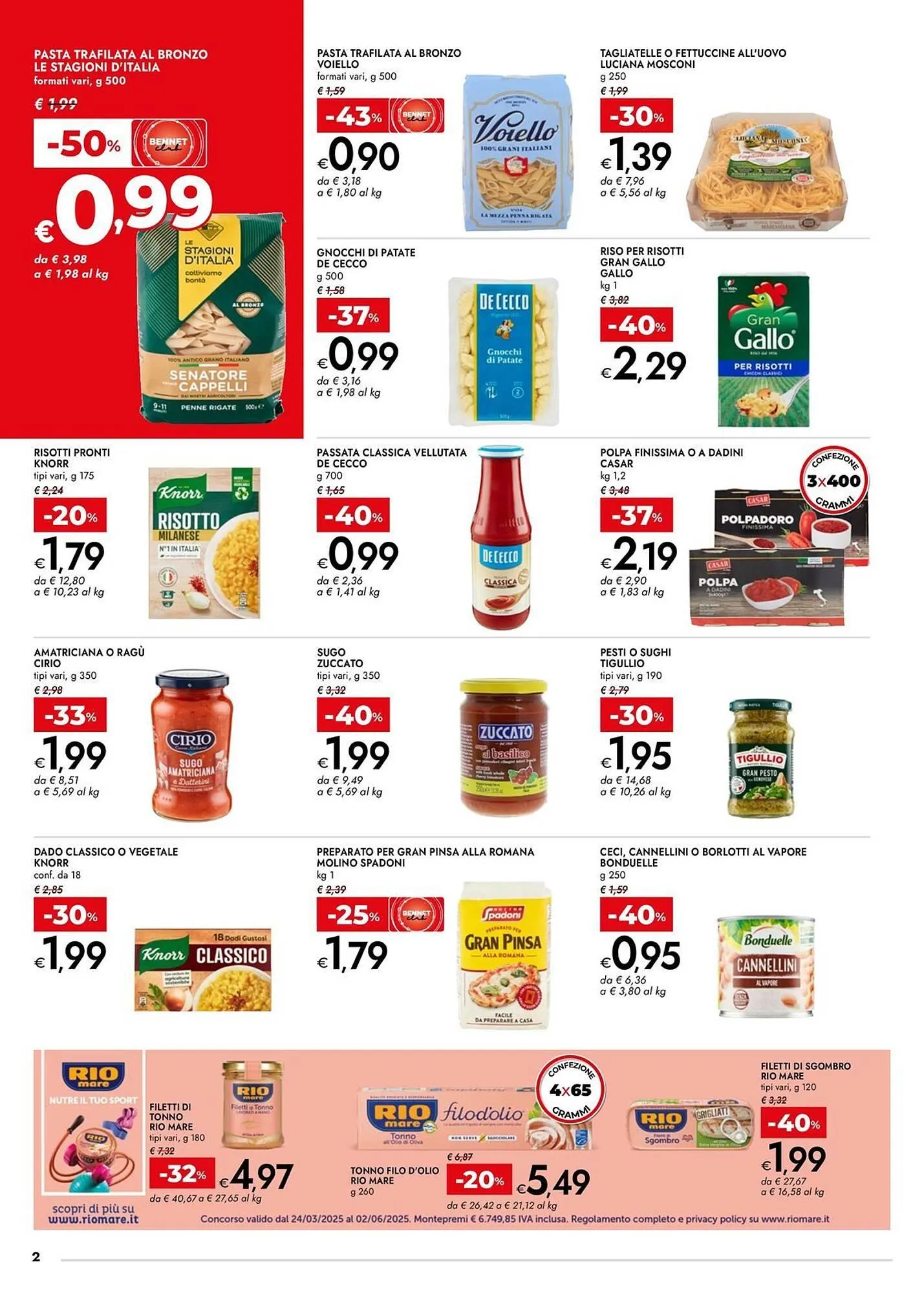 Volantino Bennet da 22 aprile a 7 maggio di 2025 - Pagina del volantino 2