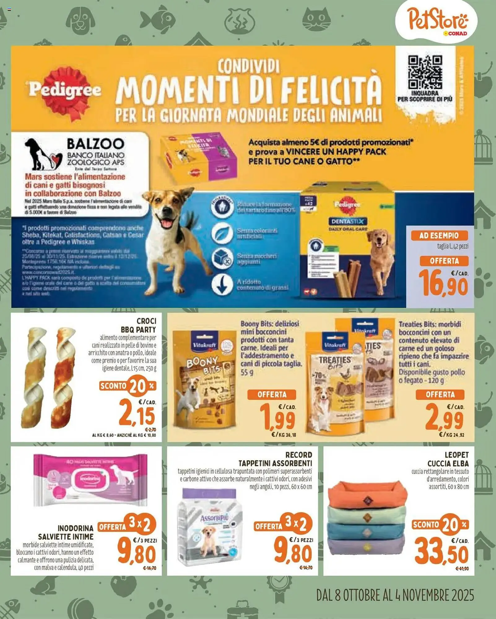 Volantino Pet Store Conad da 8 ottobre a 4 novembre di 2025 - Pagina del volantino 3