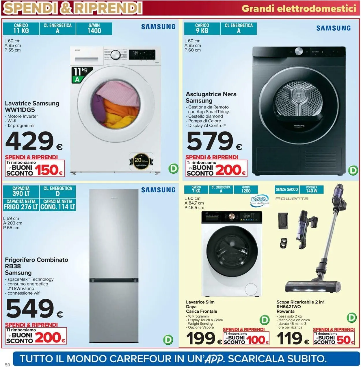 Carrefour Volantino attuale da 16 dicembre a 1 gennaio di 2026 - Pagina del volantino 50