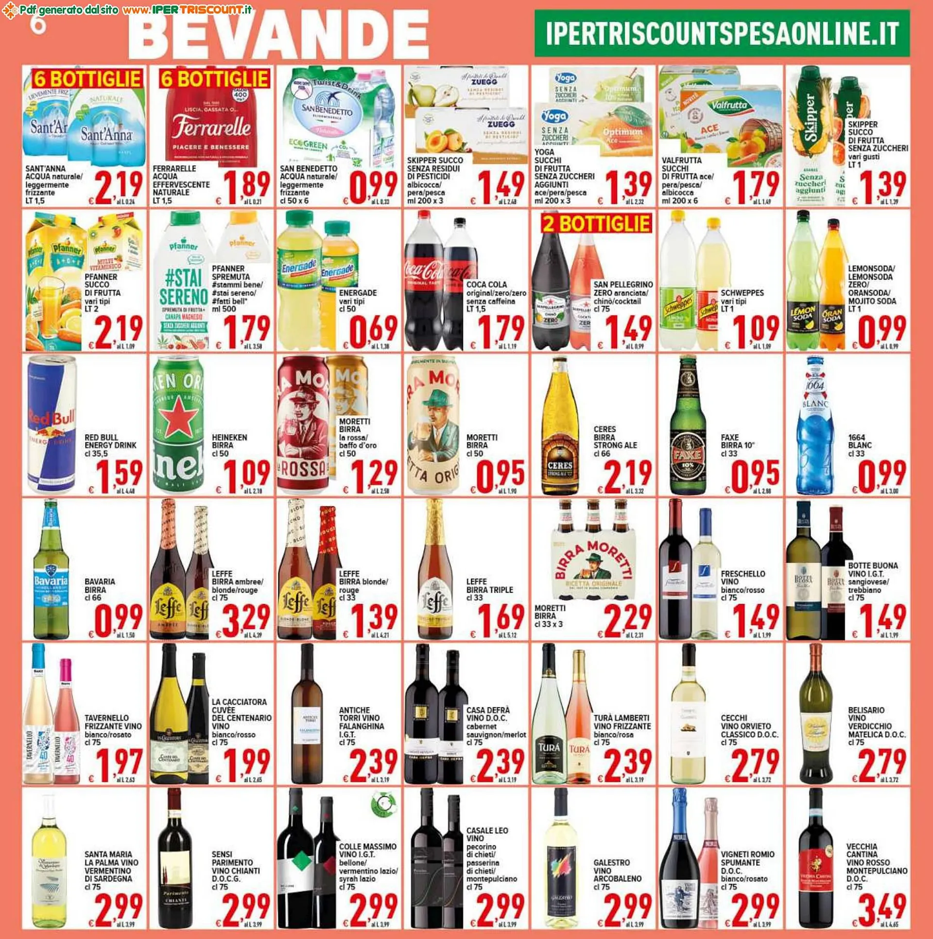 Volantino Iper Triscount da 25 ottobre a 2 novembre di 2023 - Pagina del volantino 6