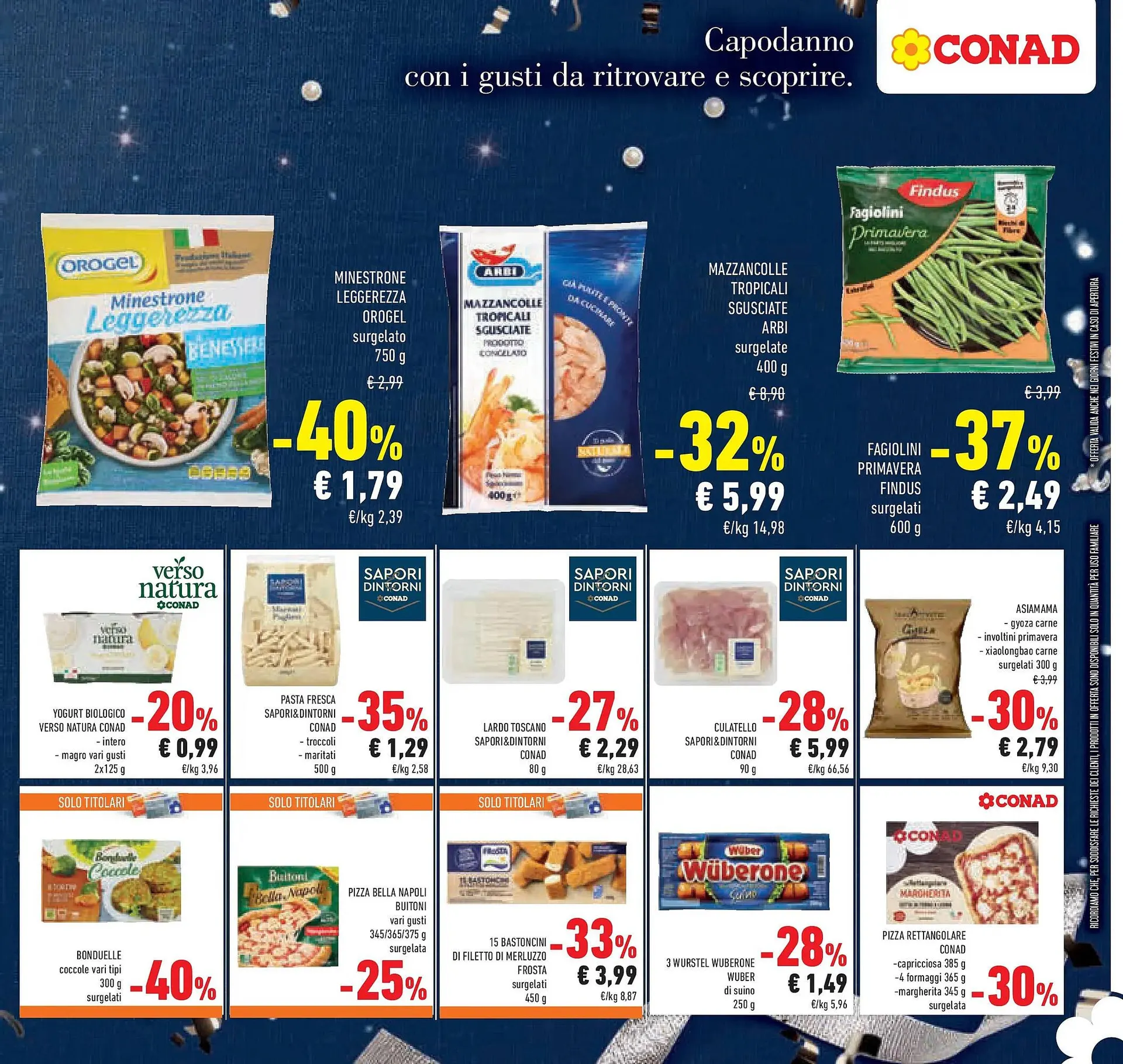 Volantino Conad da 27 dicembre a 6 gennaio di 2026 - Pagina del volantino 23