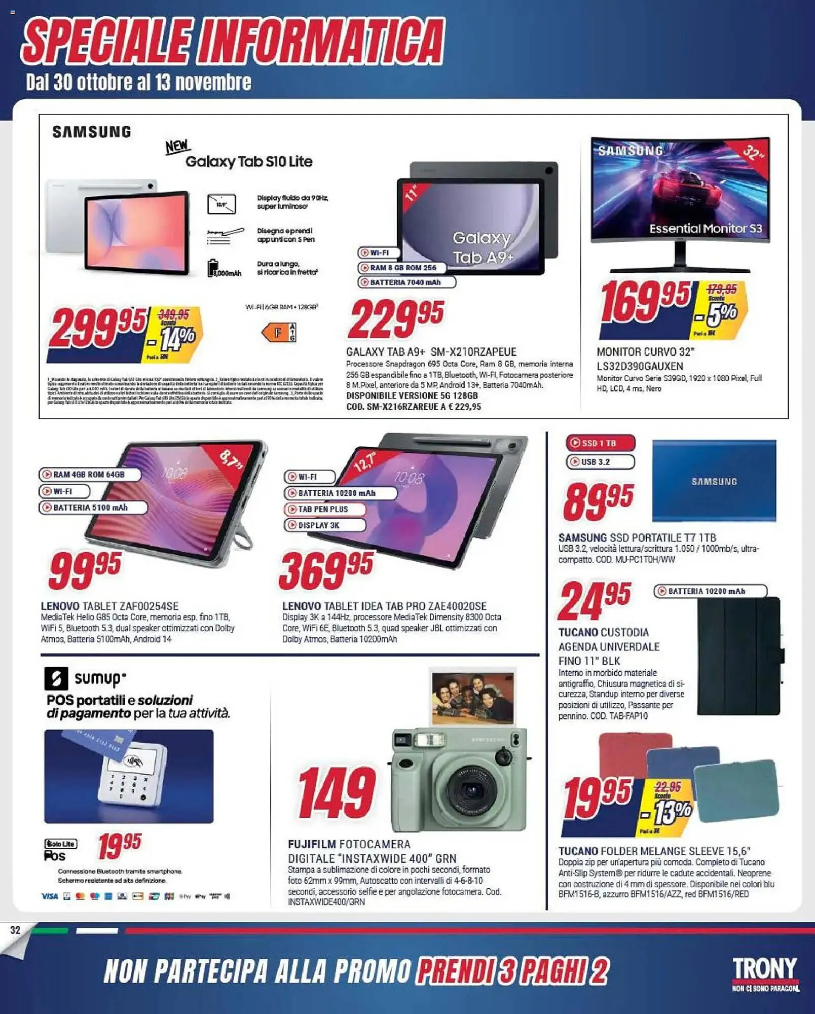 Volantino Trony da 30 ottobre a 24 novembre di 2025 - Pagina del volantino 32