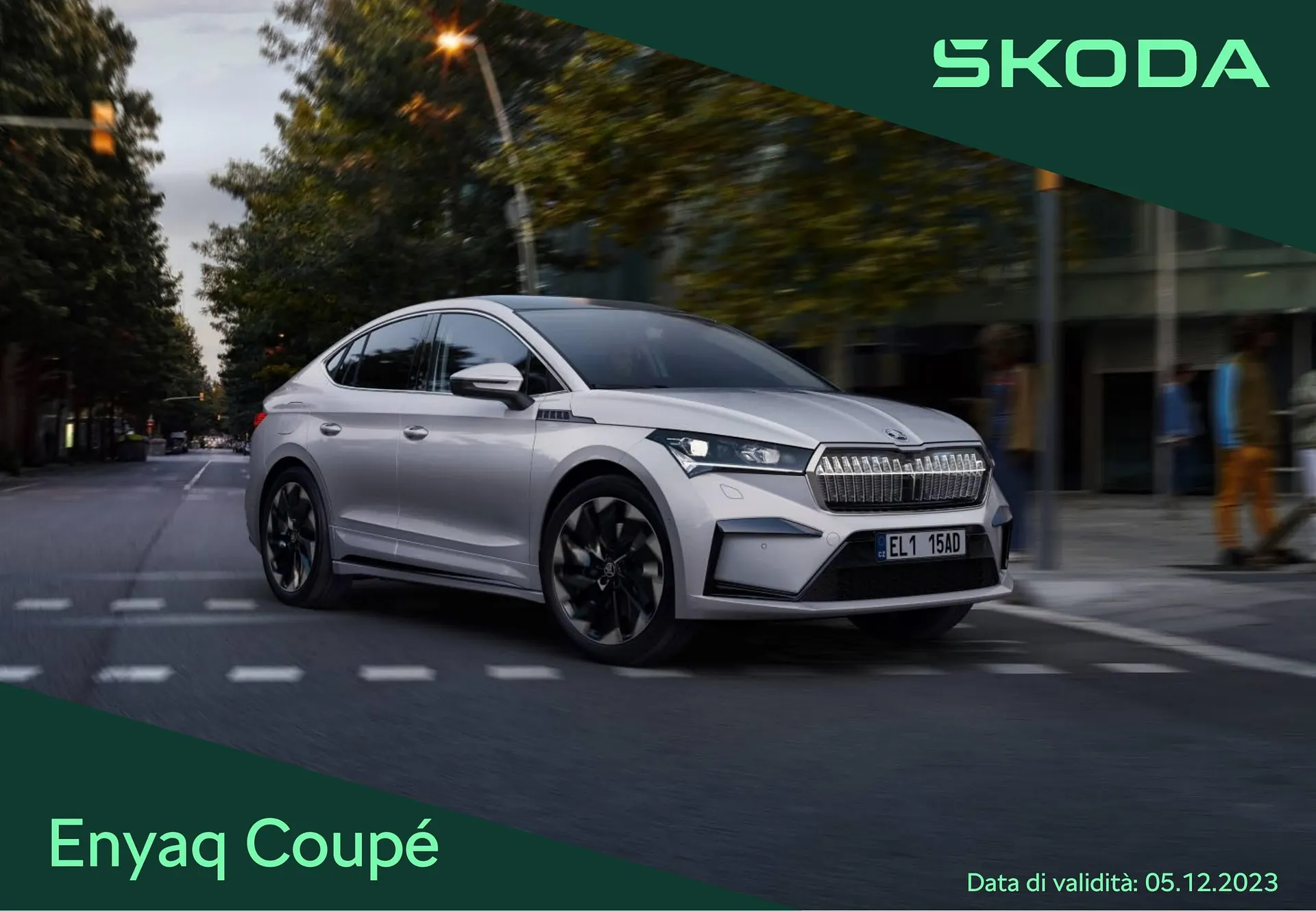 Volantino Skoda Enyaq Coupé da 26 febbraio a 28 dicembre di 2024 - Pagina del volantino 1