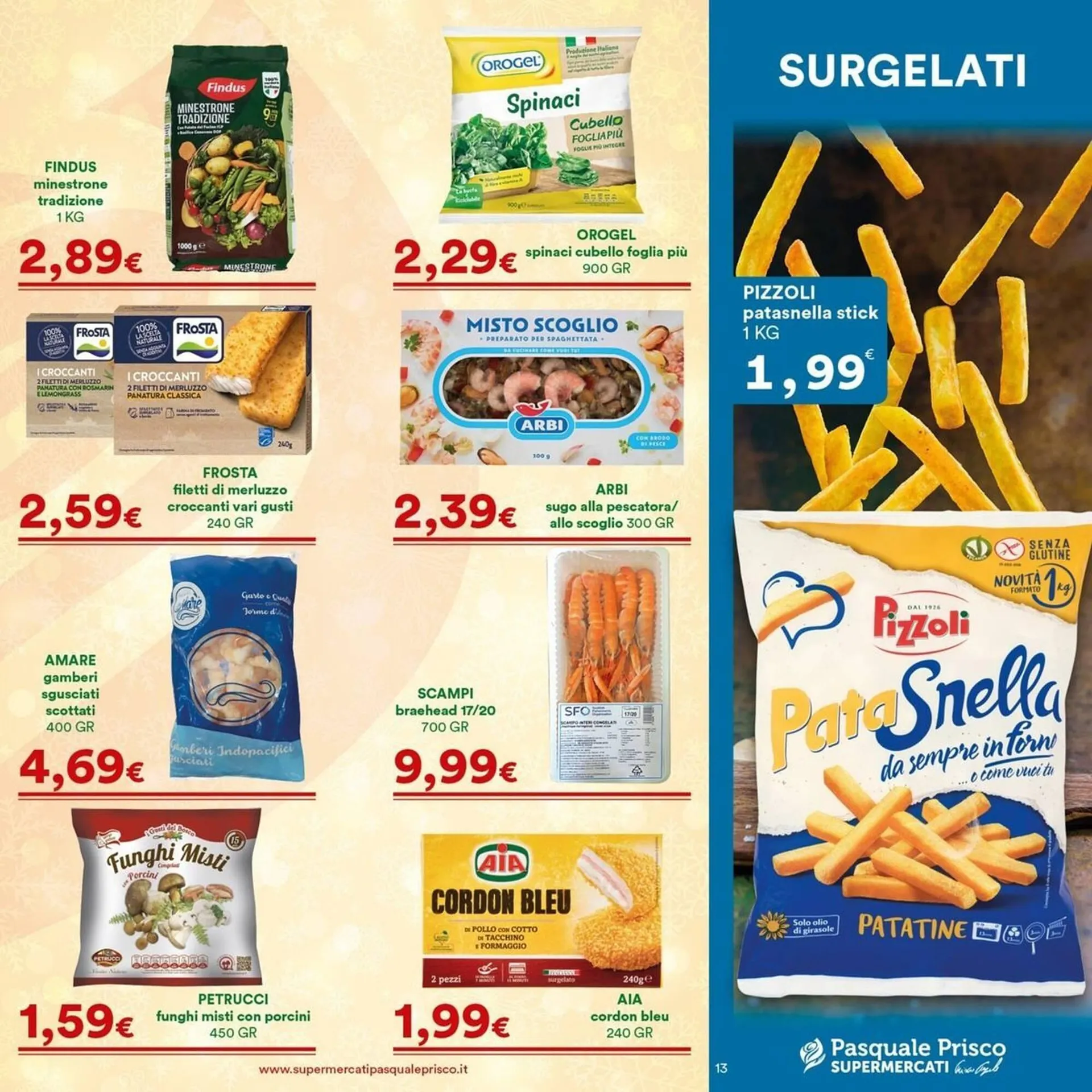 Volantino Supermercati Pasquale Prisco da 5 dicembre a 14 dicembre di 2025 - Pagina del volantino 1