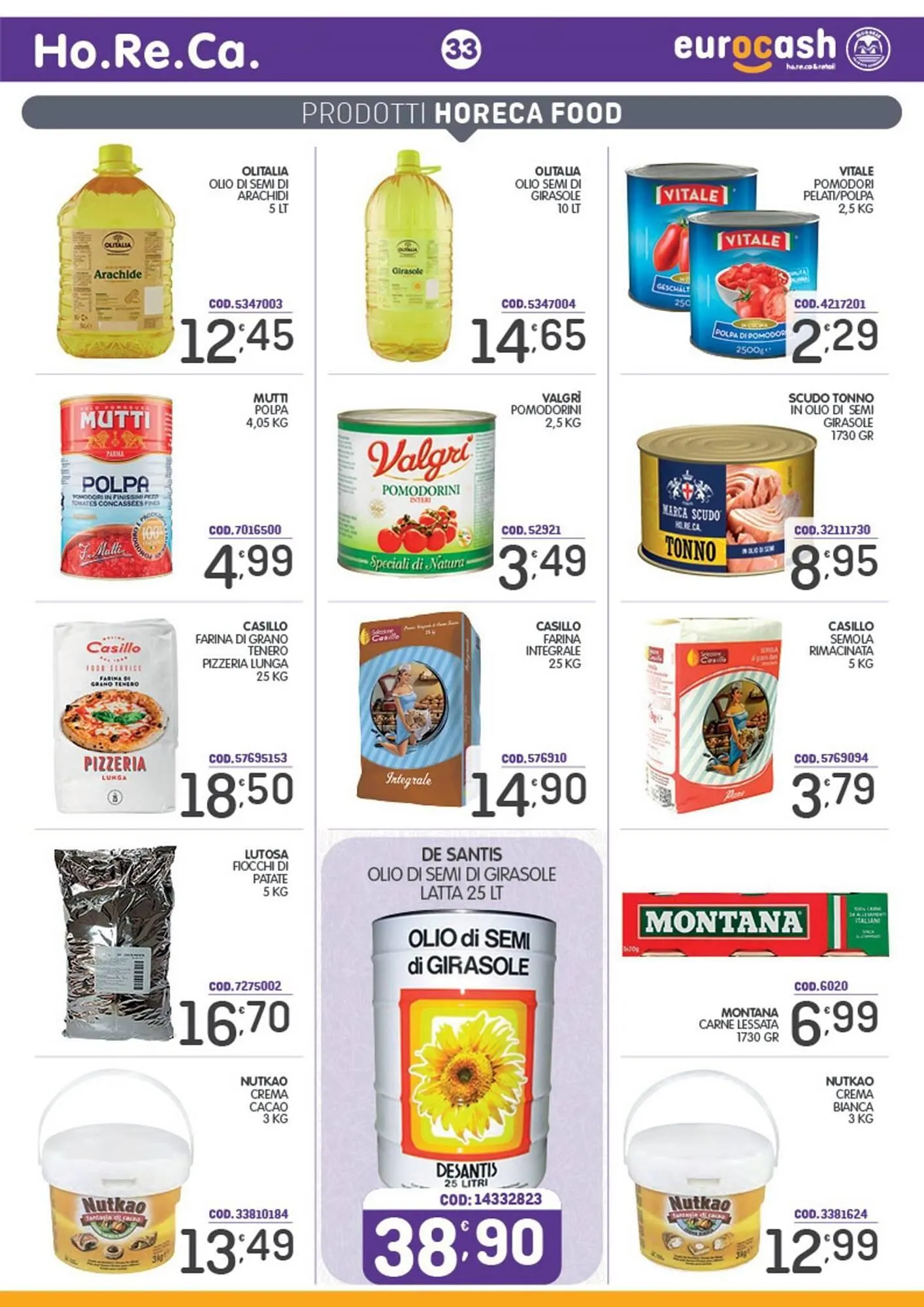 Volantino Eurocash da 24 novembre a 7 dicembre di 2025 - Pagina del volantino 33