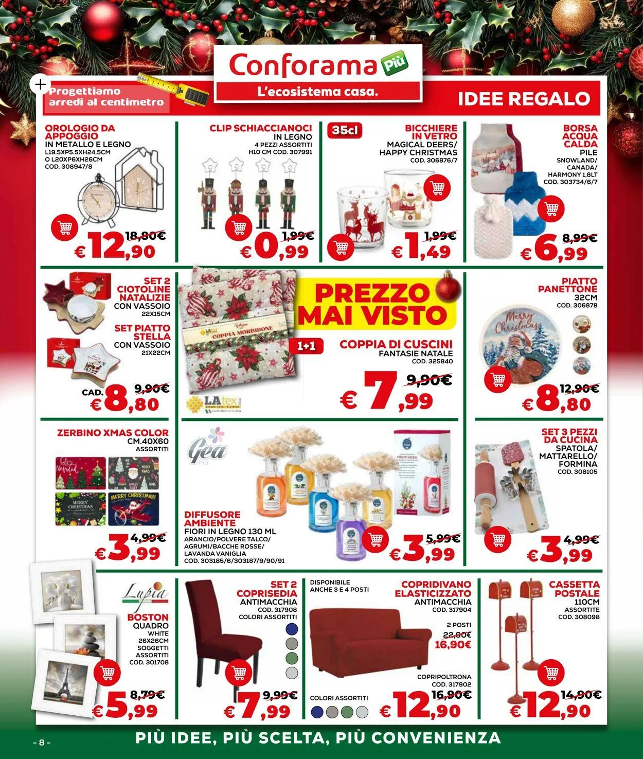 Conforama Volantino attuale da 2 dicembre a 16 dicembre di 2025 - Pagina del volantino 8