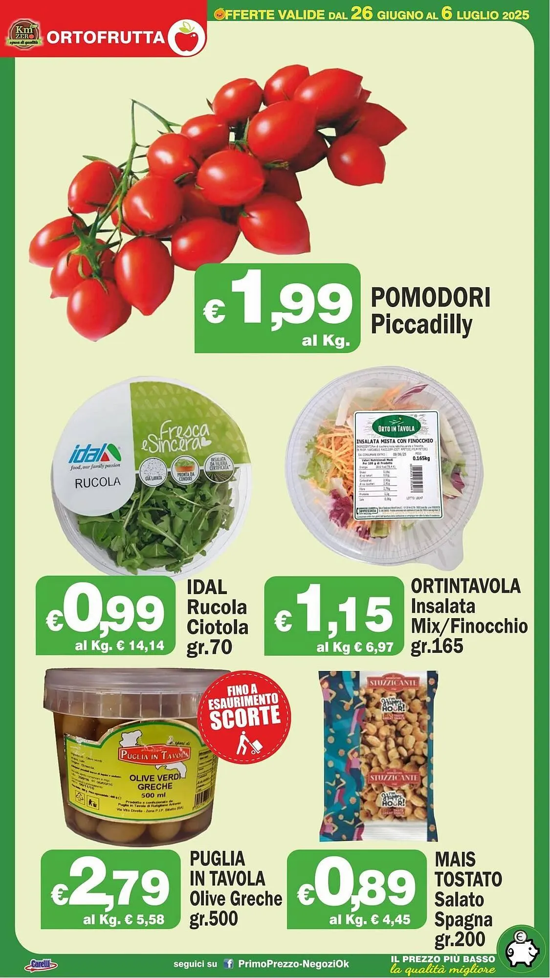 Volantino Primo Prezzo da 26 giugno a 6 luglio di 2025 - Pagina del volantino 27