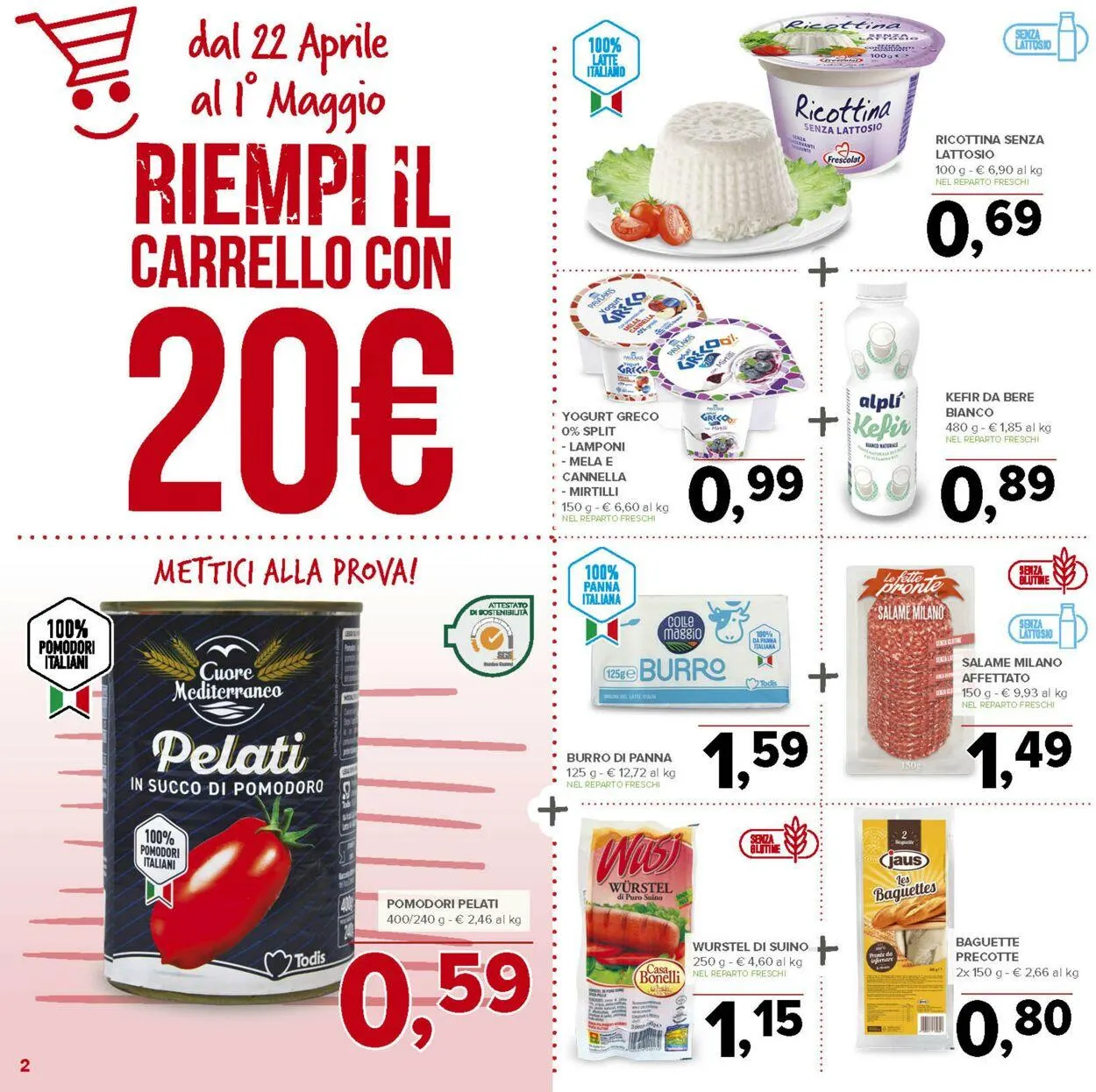 Todis Volantino attuale da 11 giugno a 25 giugno di 2025 - Pagina del volantino 2